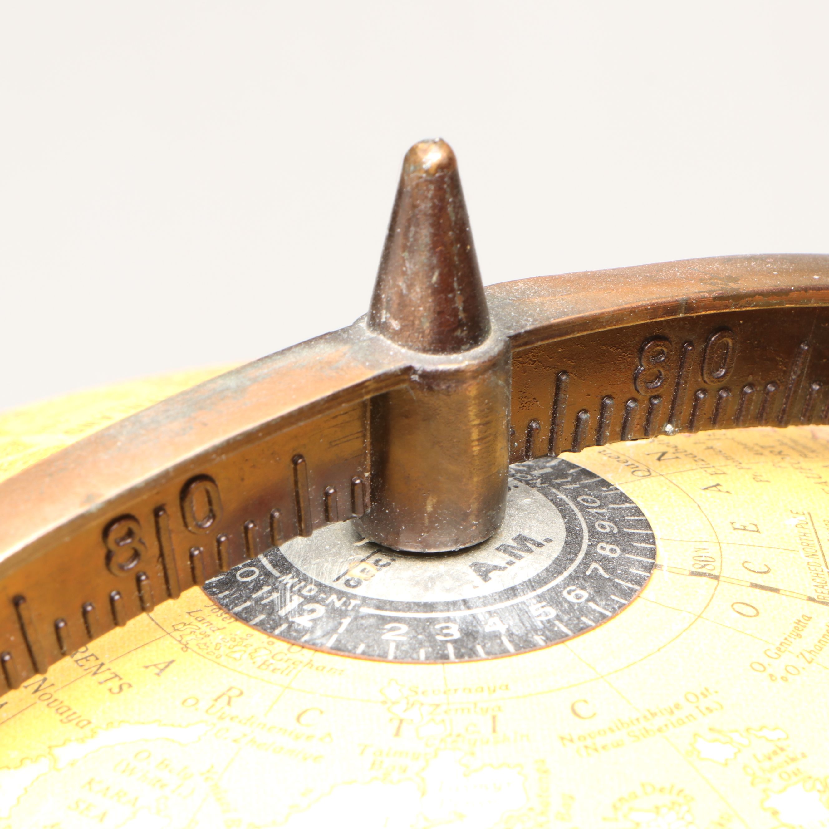 Cram's Globe with Rand McNally Atlas