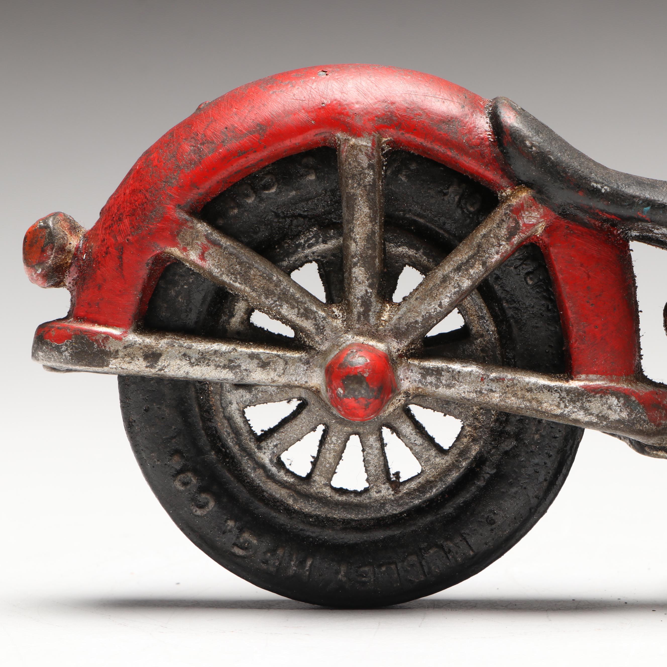 Hubley Reproduction "Popeye Motorcycle Patrol" Cast Iron Figurine