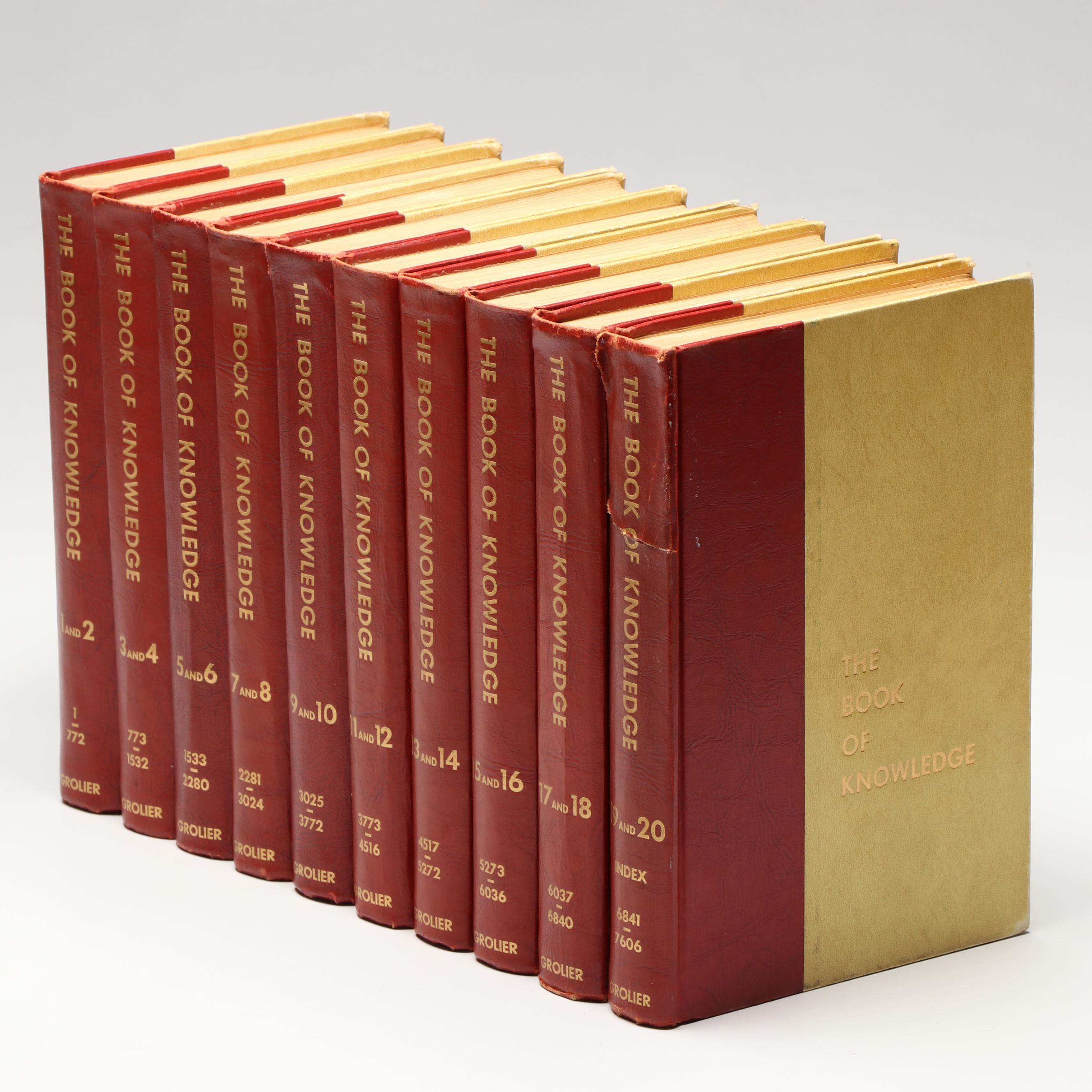 "The Book of Knowledge" Complete Set Edited by Ellen V. McLoughlin, 1959