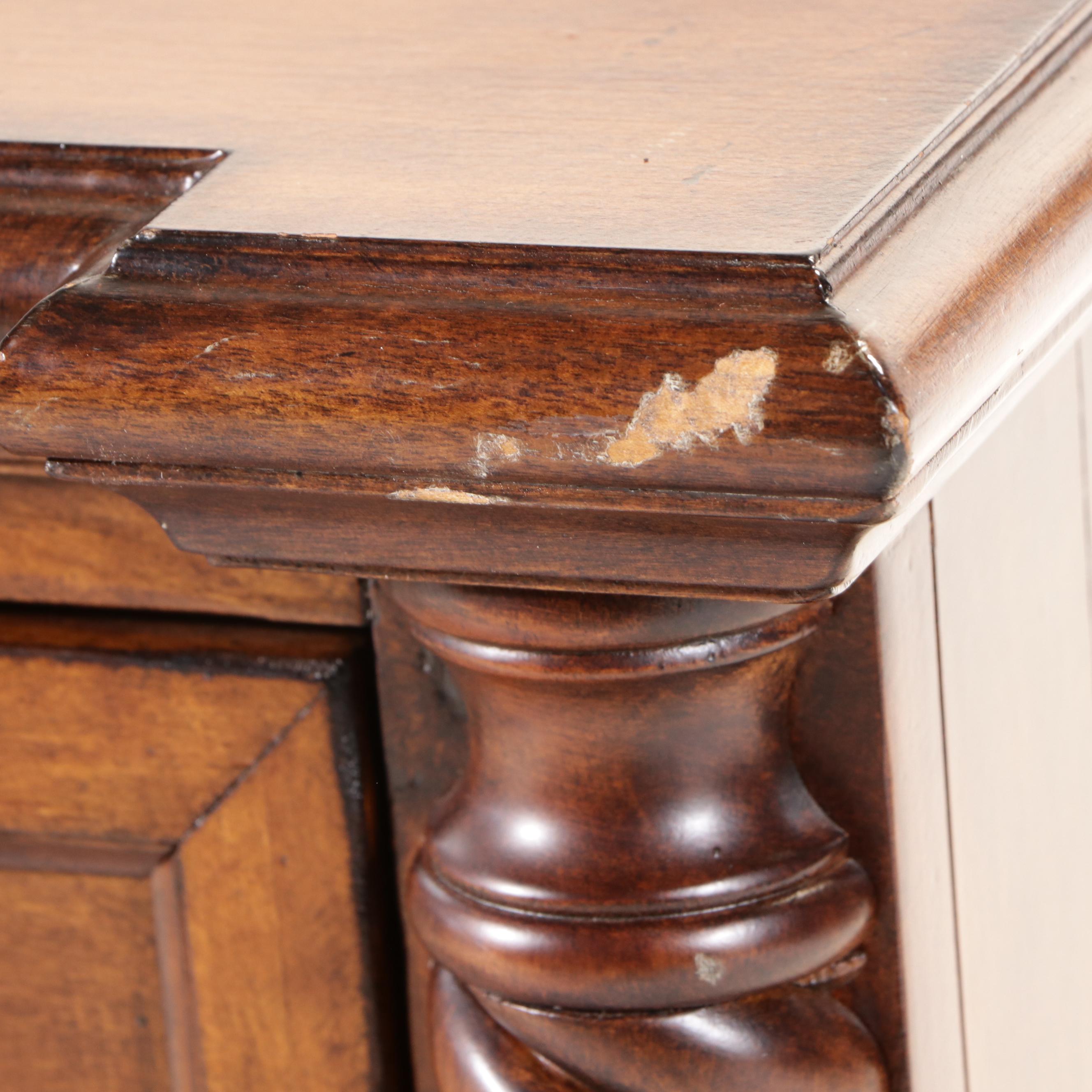 Clearwater American Furniture Pecan Finish Filing Cabinet