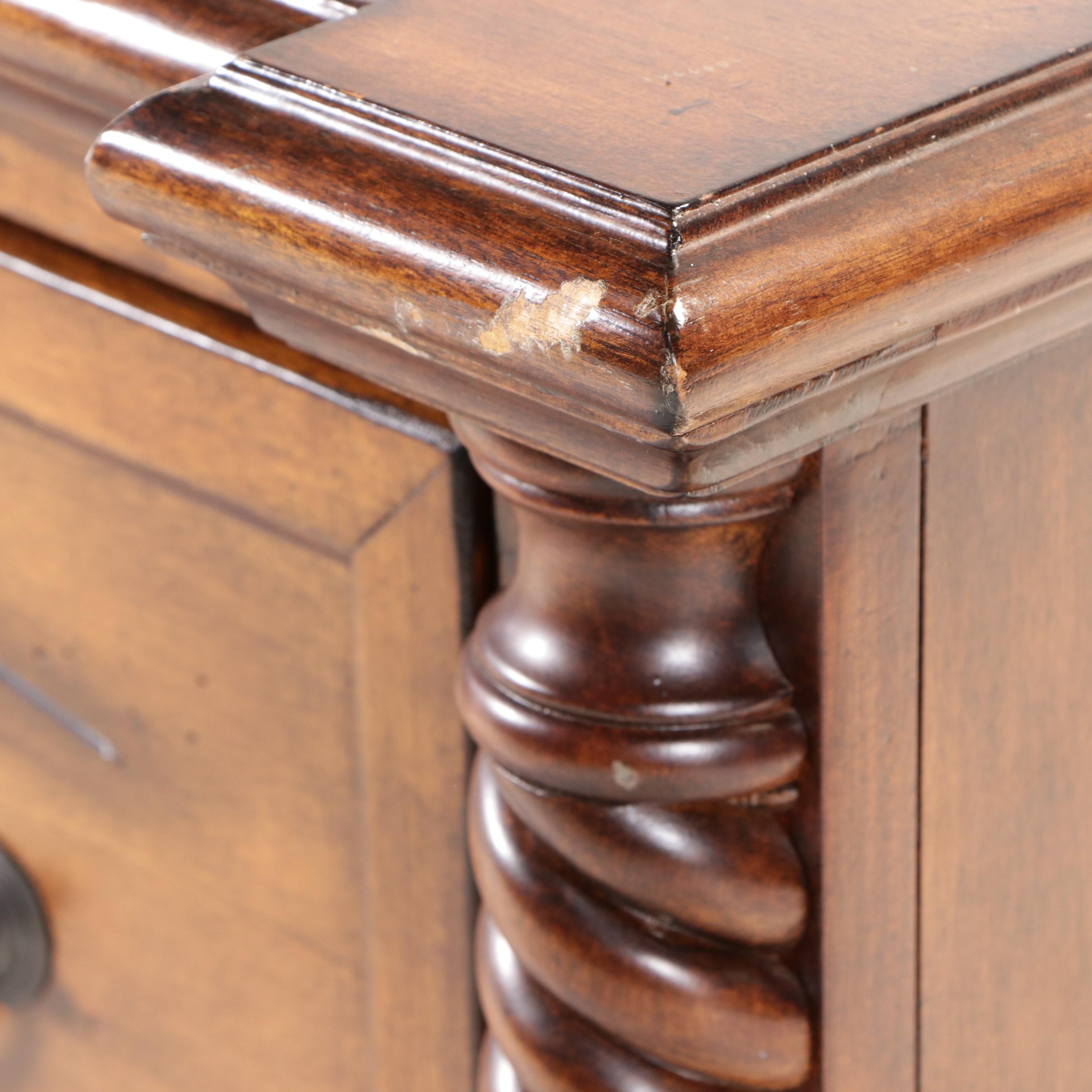 Clearwater American Furniture Pecan Finish Filing Cabinet