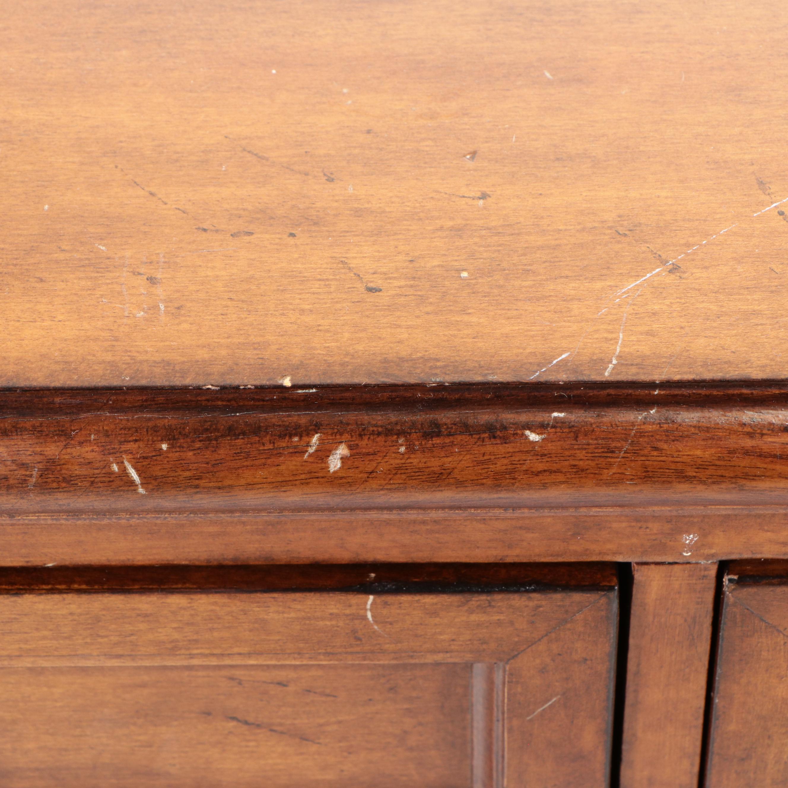 Clearwater American Furniture Pecan Finish Filing Cabinet