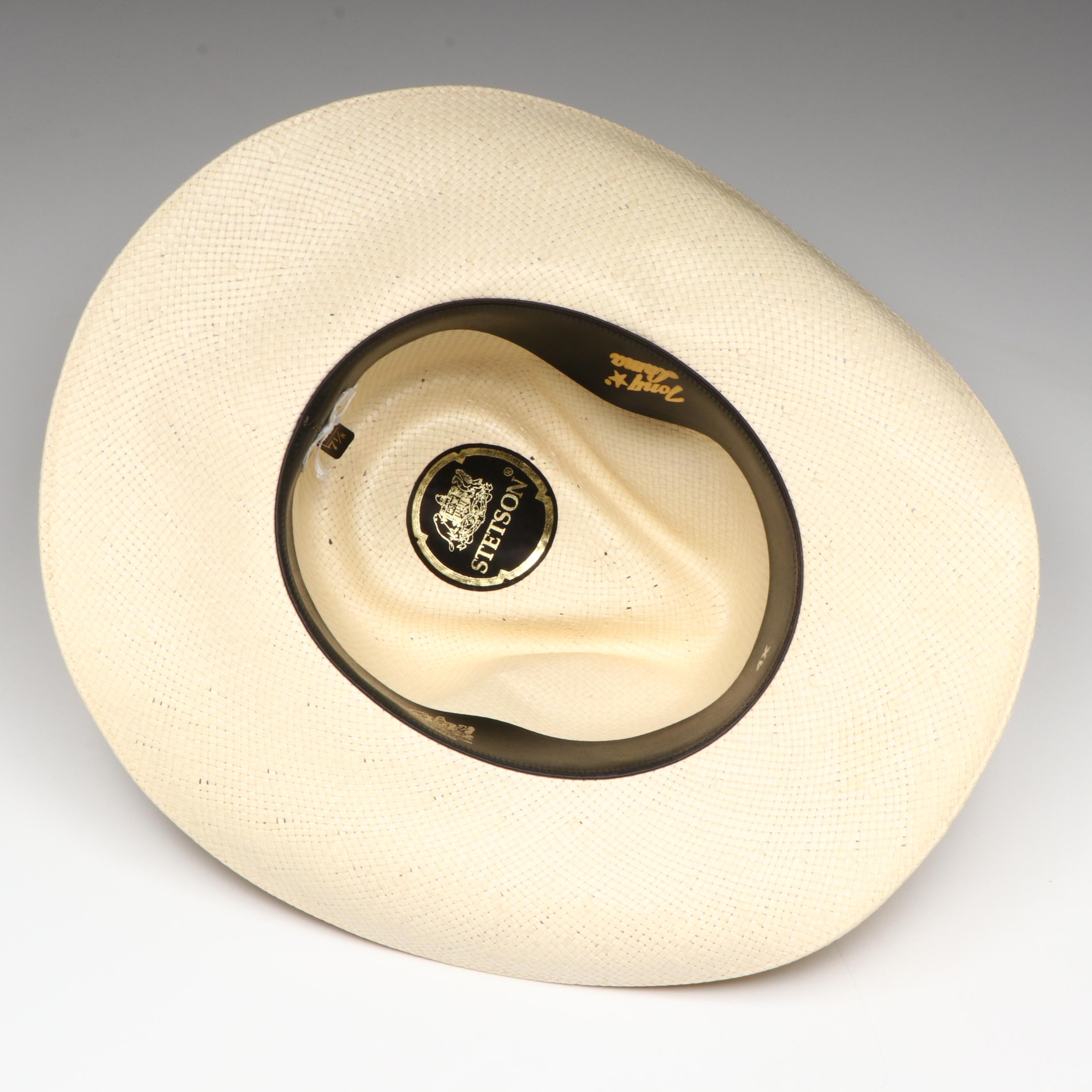 Stetson Vintage "Sturgis" Natural Straw Western Hat