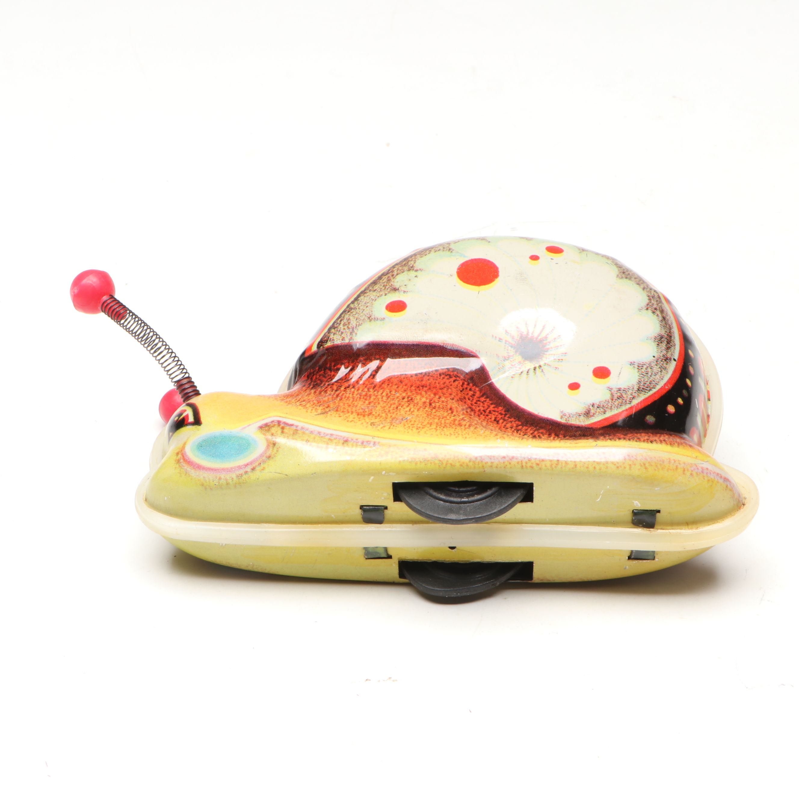 J. Chein & Co. Rabbit with Other Vintage Tin Litho Wind-Up Toys, Mid-20th C.