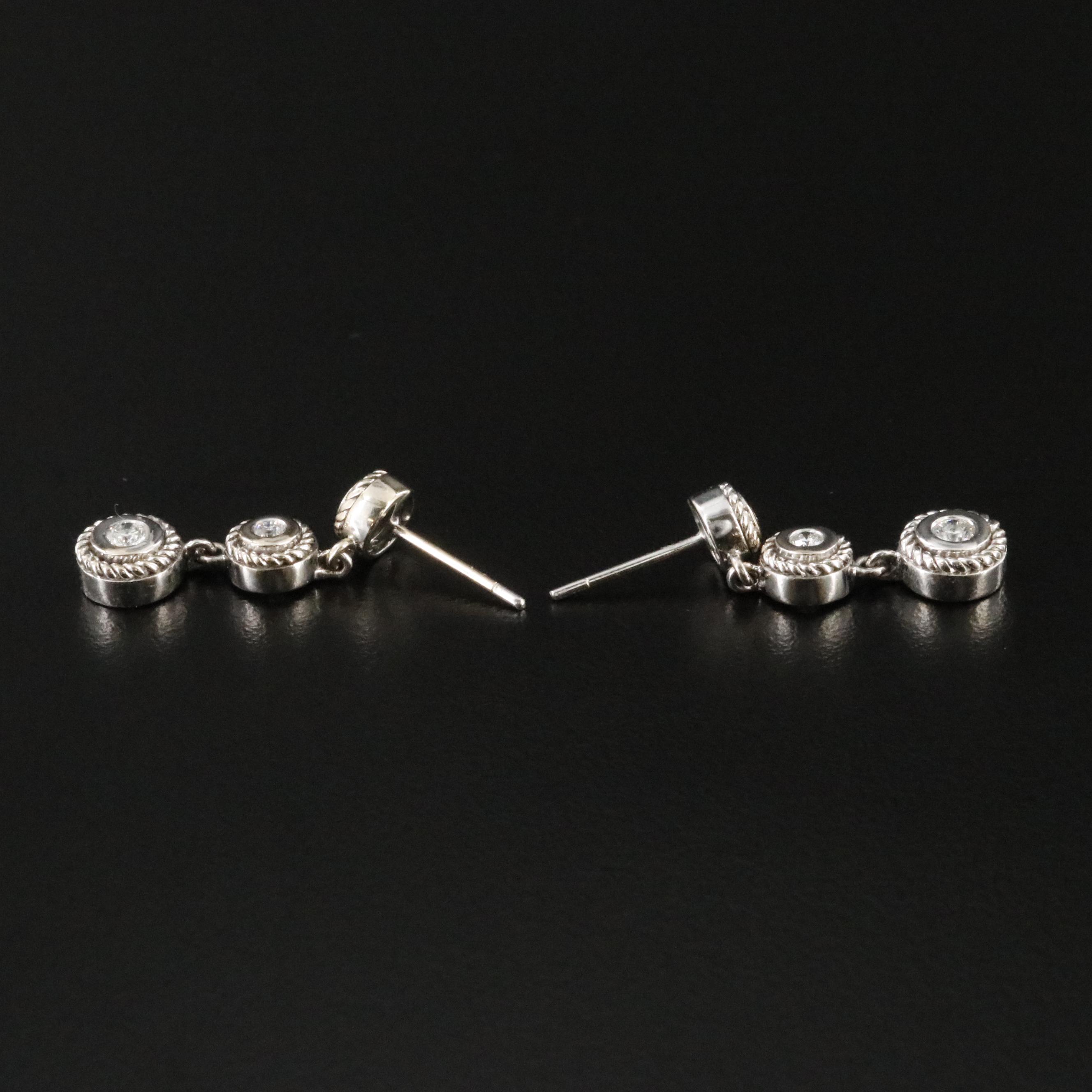 14K 0.32 CTW Diamond Drop Earrings