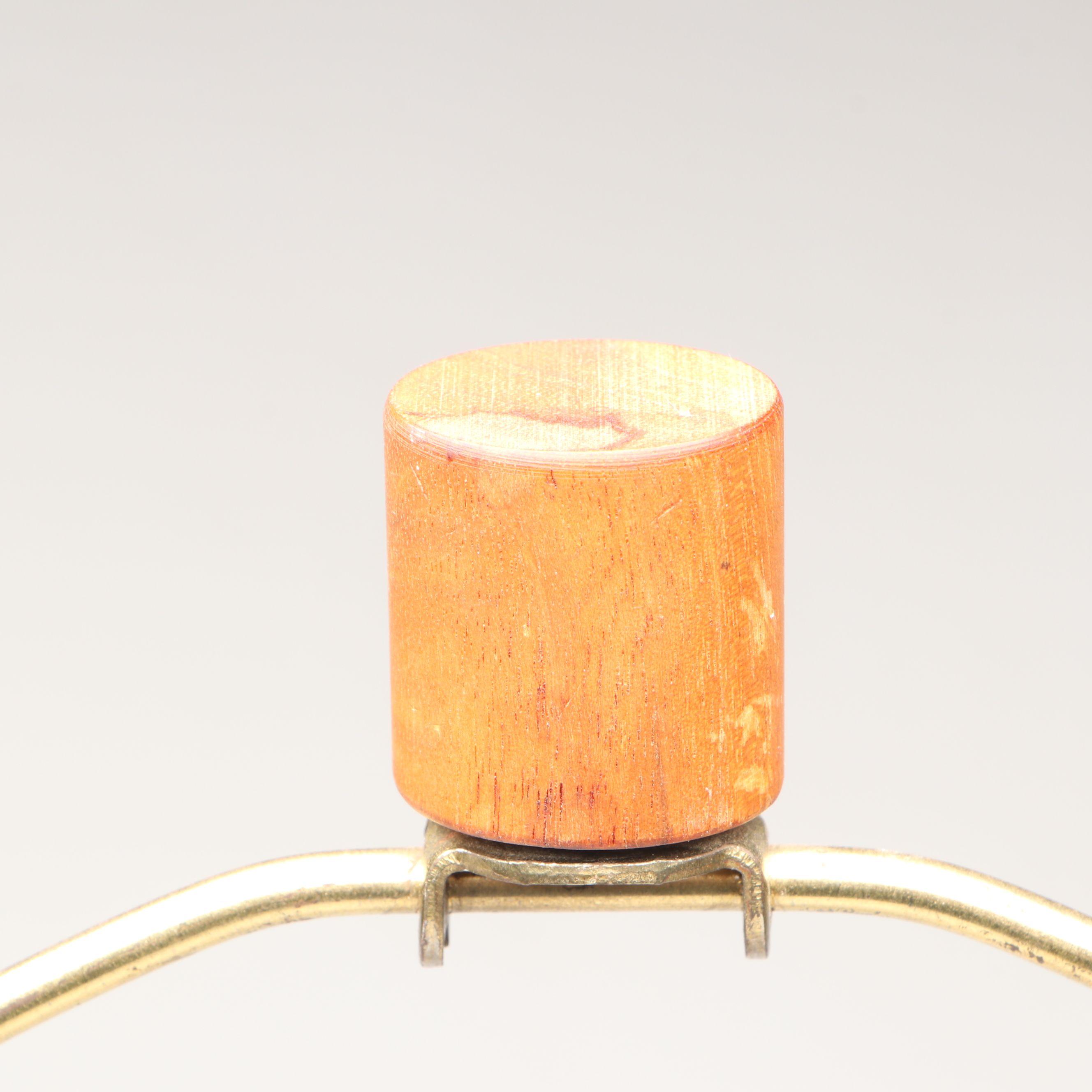 Martz Marshall Studios Abstract Hand-Painted Stoneware Lamp