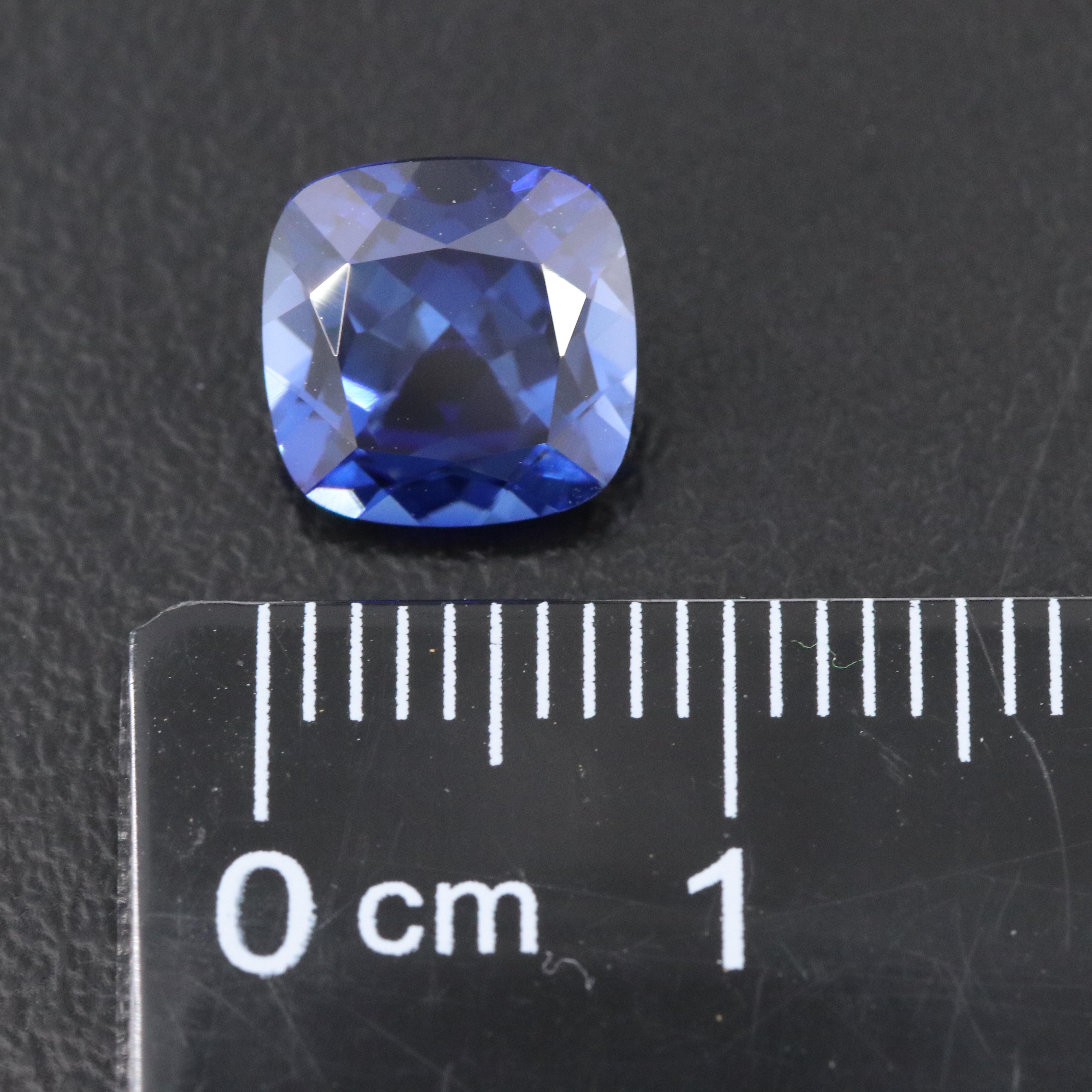 Loose 2.87 CT Lab Grown Sapphire