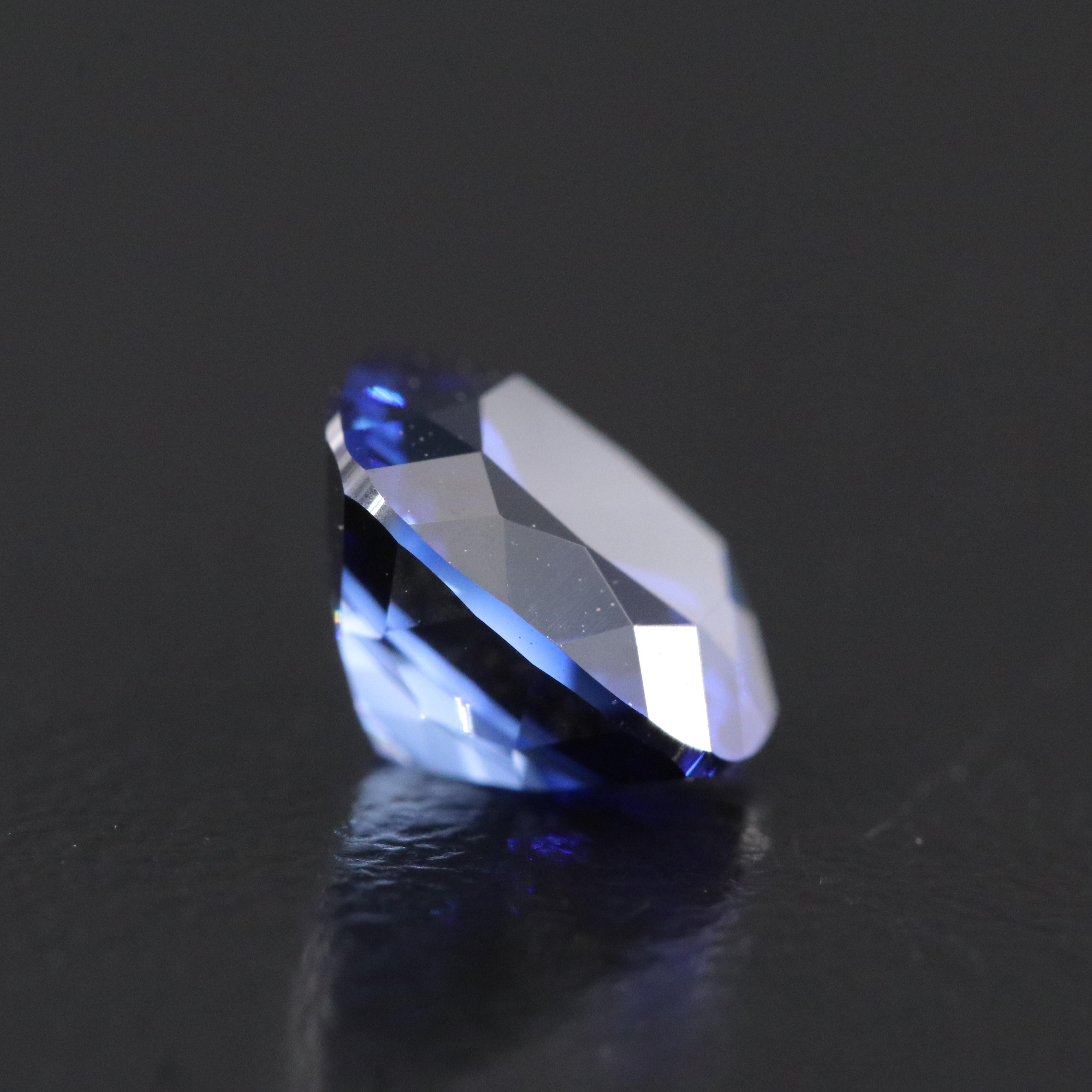 Loose 2.87 CT Lab Grown Sapphire