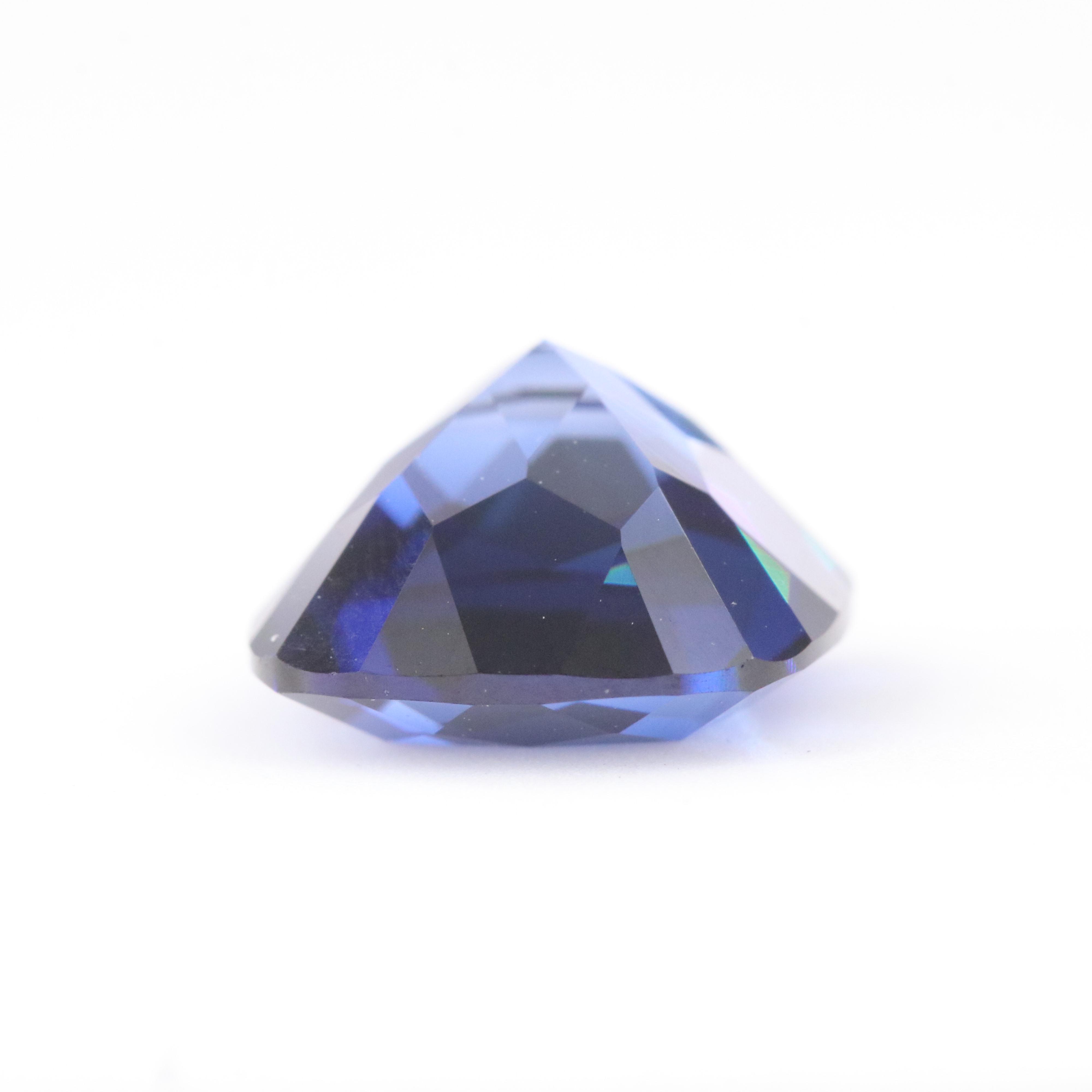 Loose 2.87 CT Lab Grown Sapphire