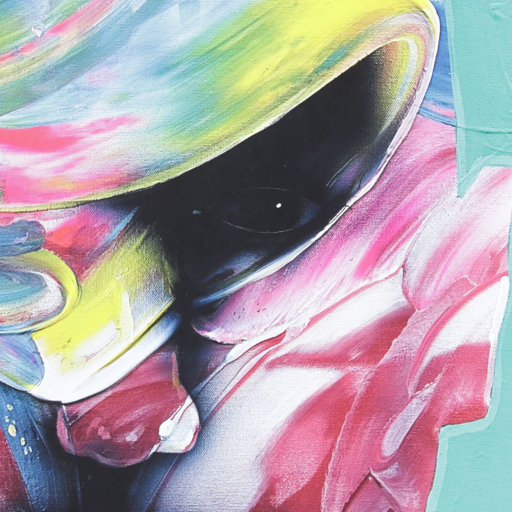 Abiola Idowu Offset Lithograph Reproduction of "Risen", 2023