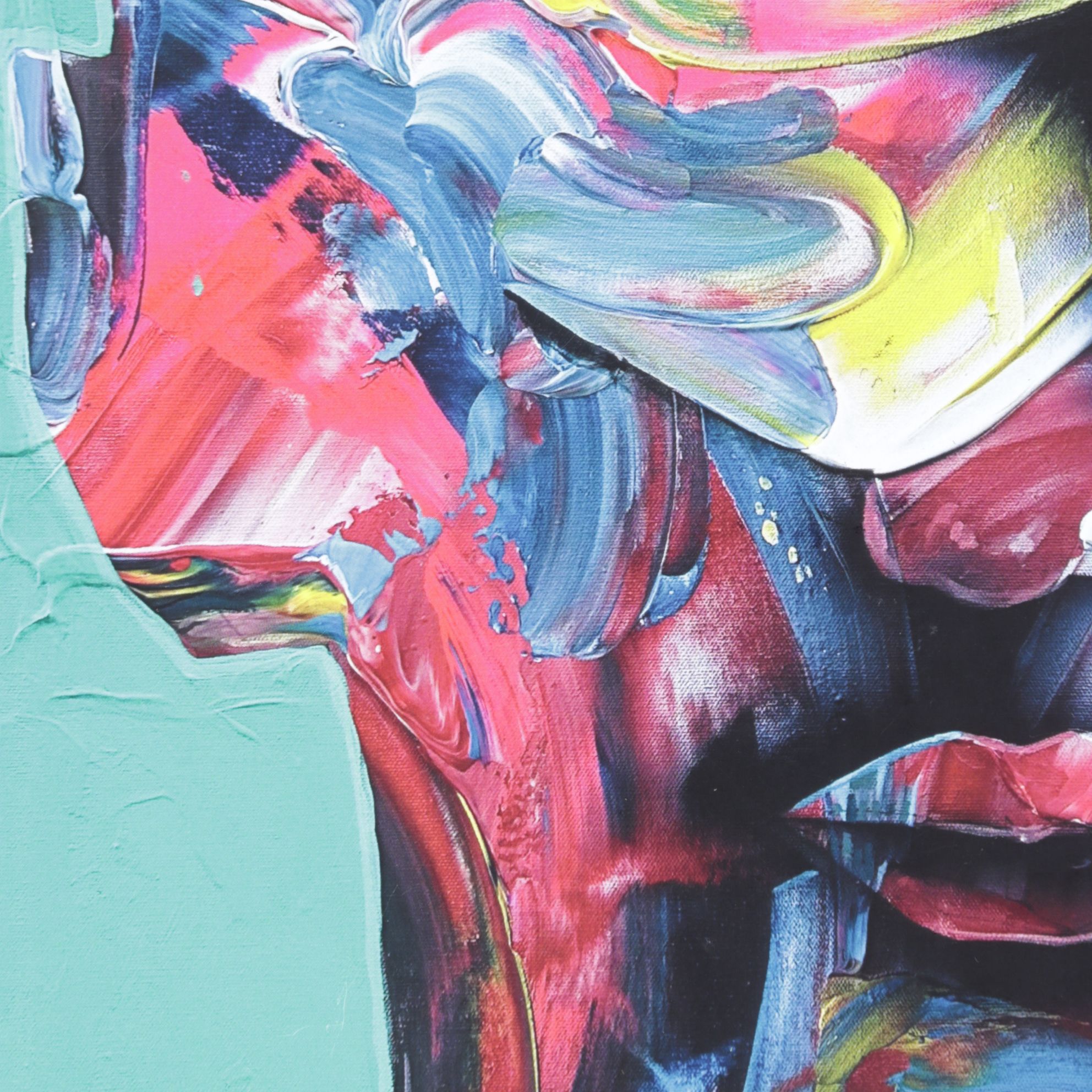 Abiola Idowu Offset Lithograph Reproduction of "Risen", 2023