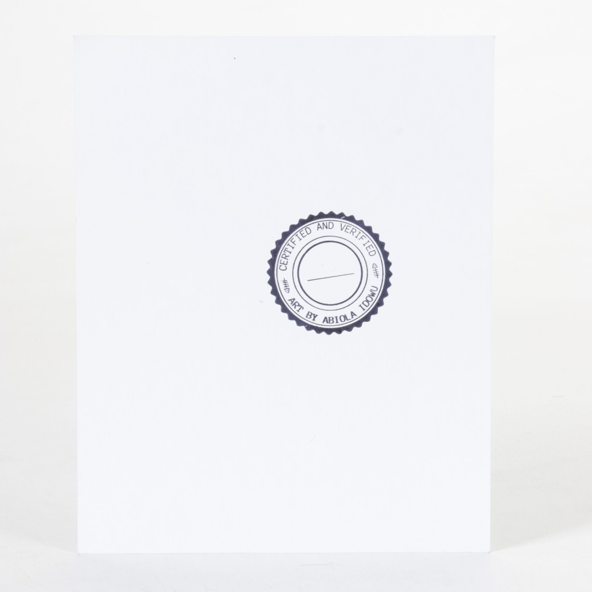 Abiola Idowu Offset Lithograph Reproduction of "Risen", 2023