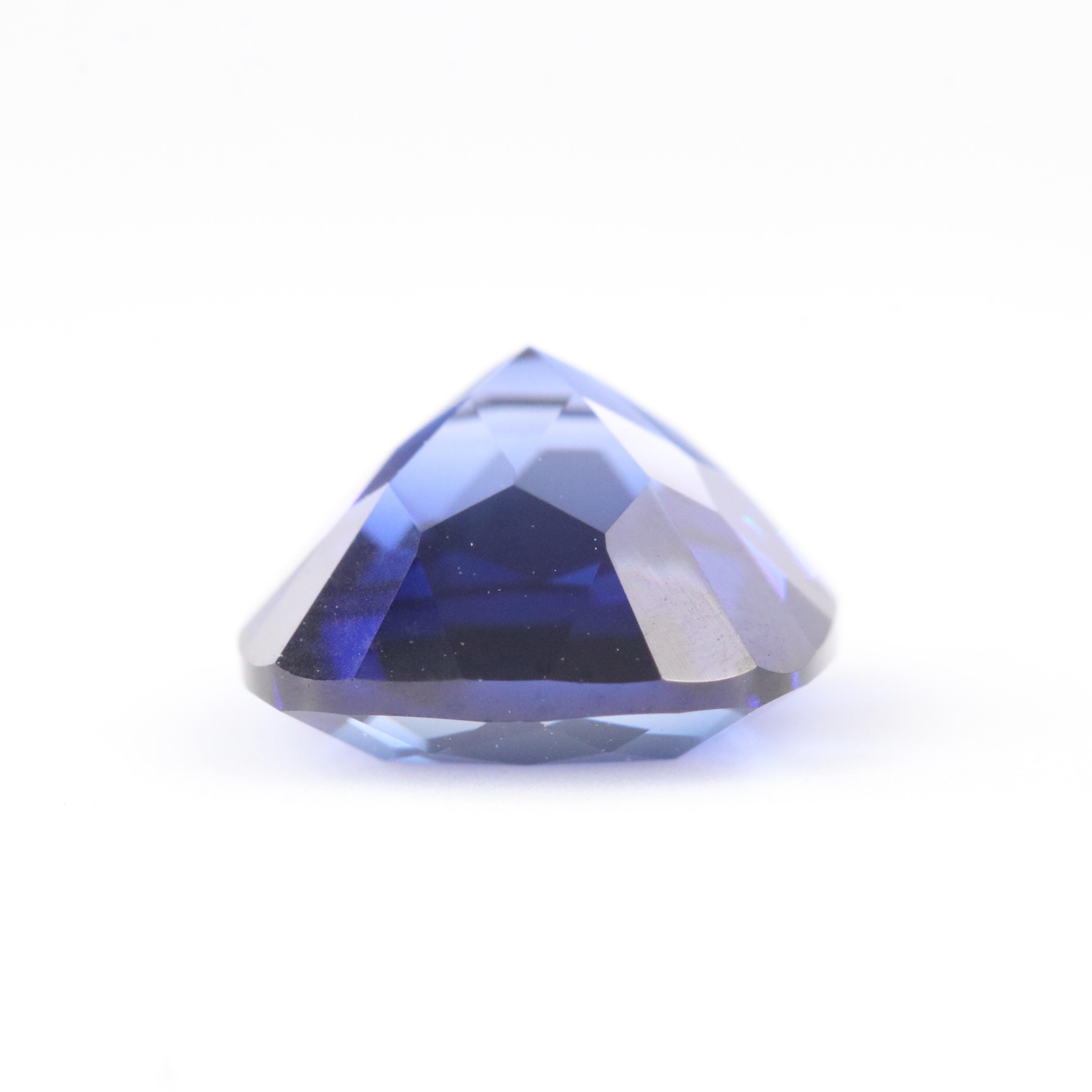 Loose 2.97 CT Lab Grown Sapphire