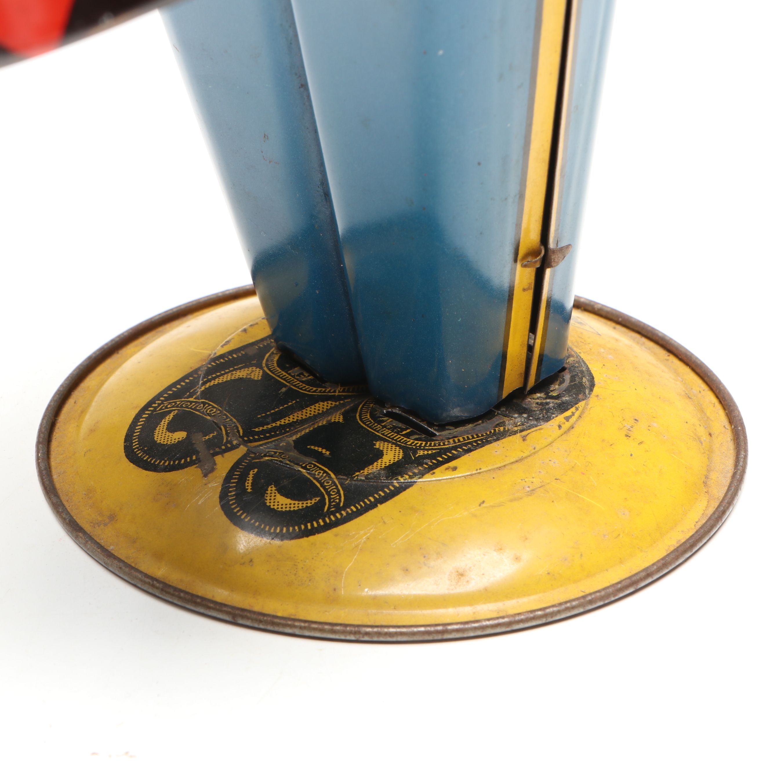 Wolverine No. 27 Drum Major Tin Litho Wind-Up Toy, Mid-20th C.