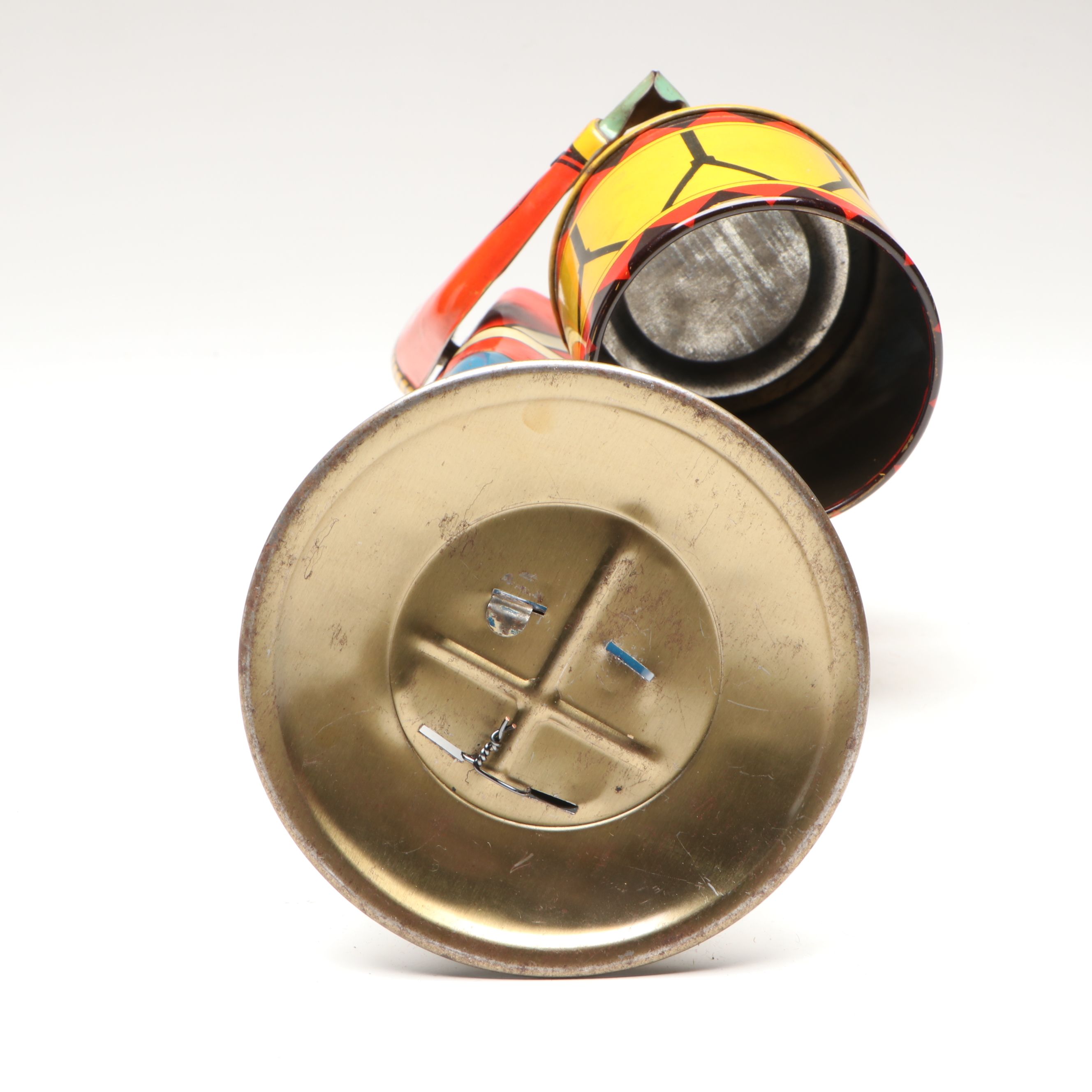 Wolverine No. 27 Drum Major Tin Litho Wind-Up Toy, Mid-20th C.