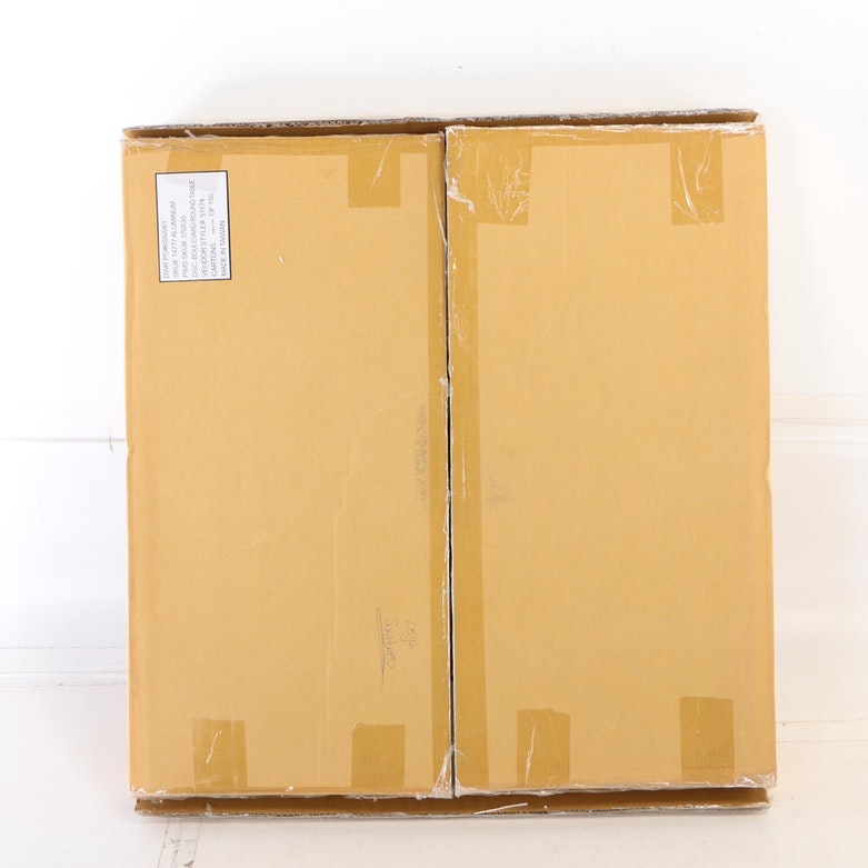 Design Within Reach "Boulevard" Powder Coated Aluminum Outdoor Dining Table