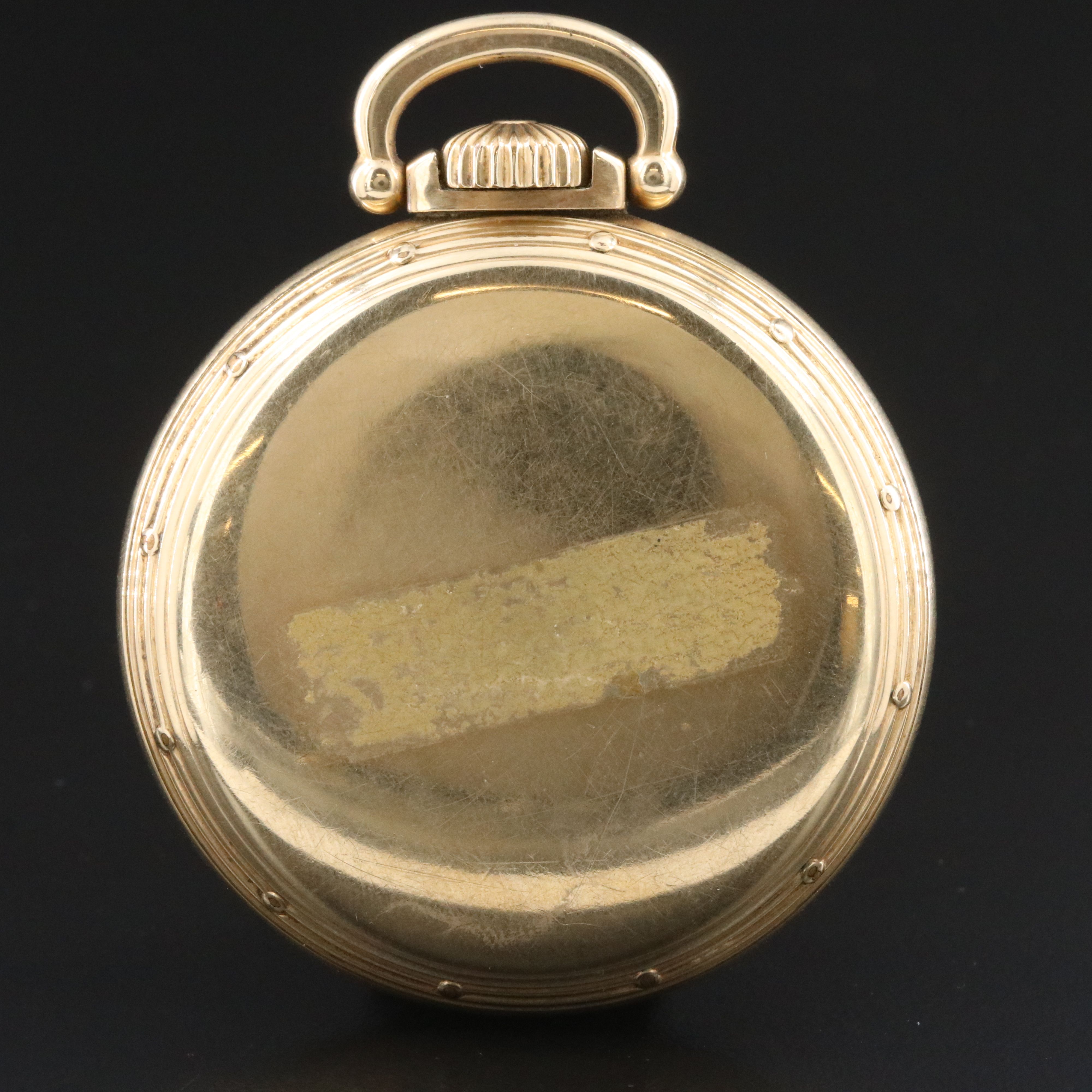 Hamilton Watch Co. Railway Special Gold-Filled Open Face Pocket Watch