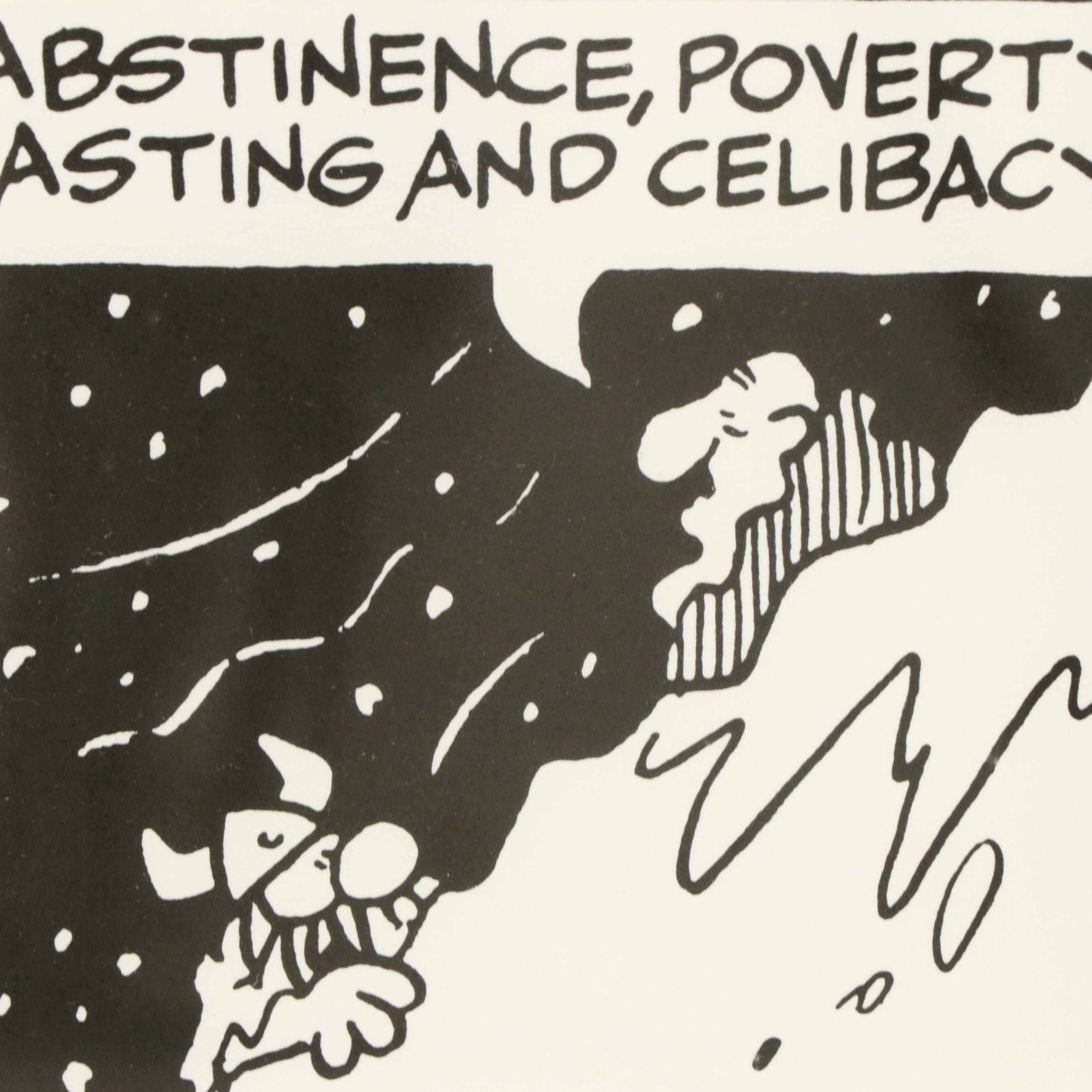 Bob Thaves "Frank & Ernest" and Dik Browne "Hagar the Horrible" Comic Prints