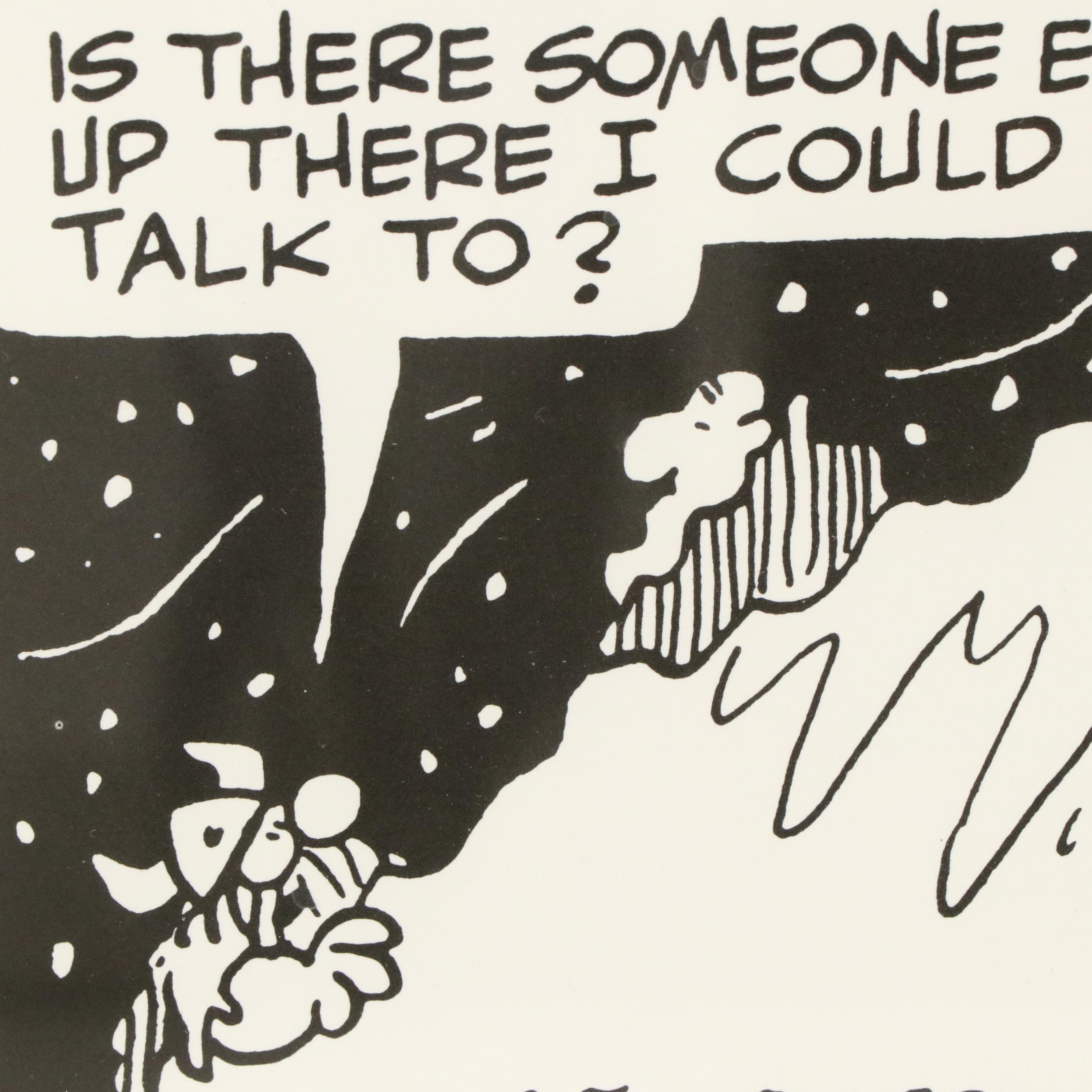 Bob Thaves "Frank & Ernest" and Dik Browne "Hagar the Horrible" Comic Prints