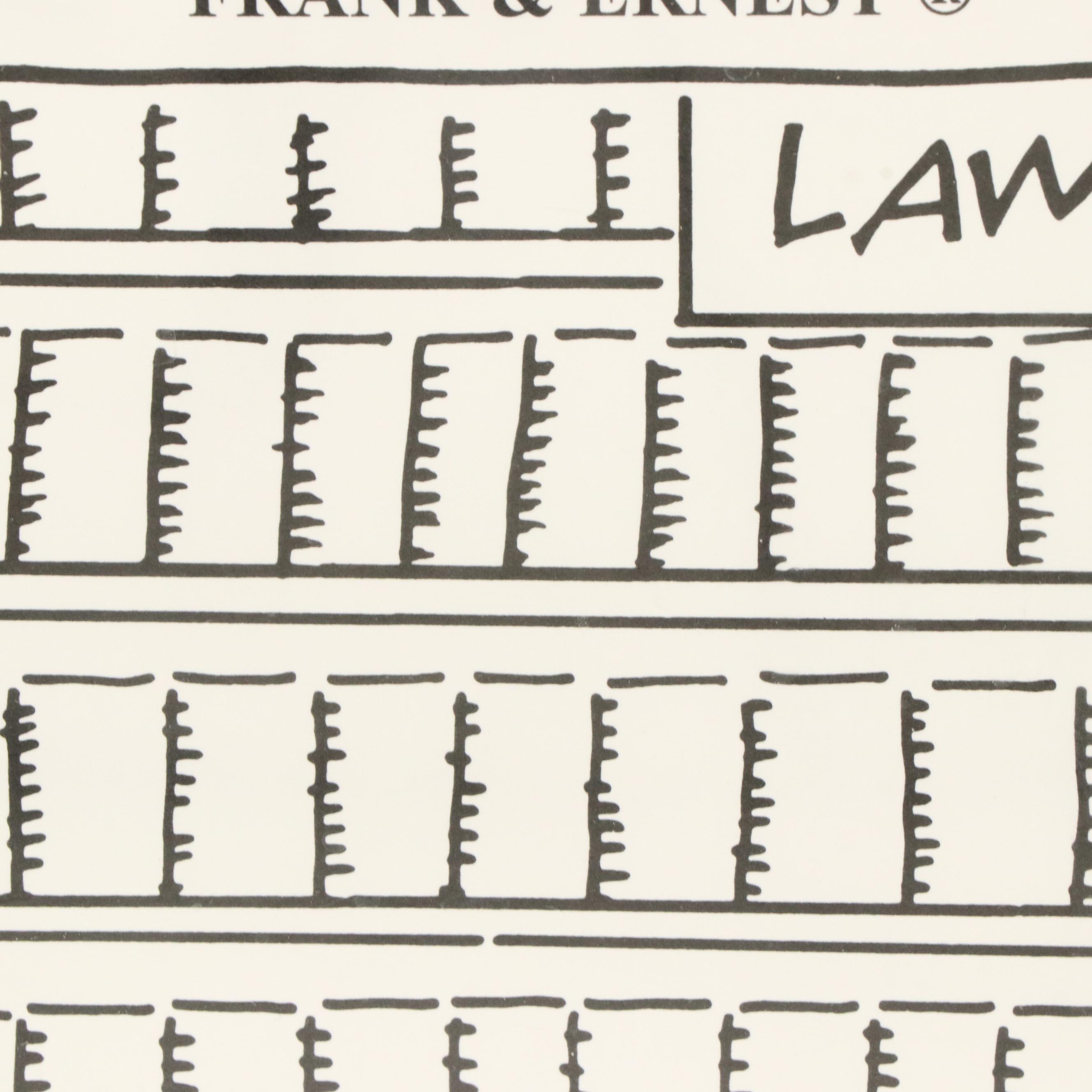 Bob Thaves "Frank & Ernest" and Dik Browne "Hagar the Horrible" Comic Prints