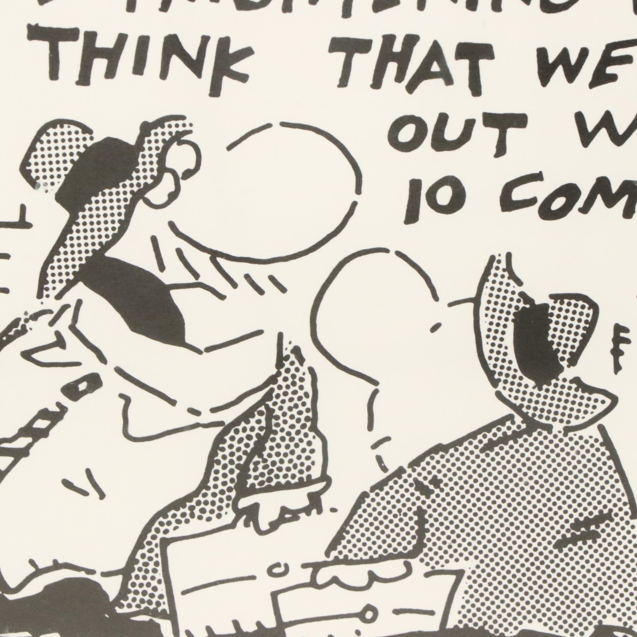 Bob Thaves "Frank & Ernest" and Dik Browne "Hagar the Horrible" Comic Prints