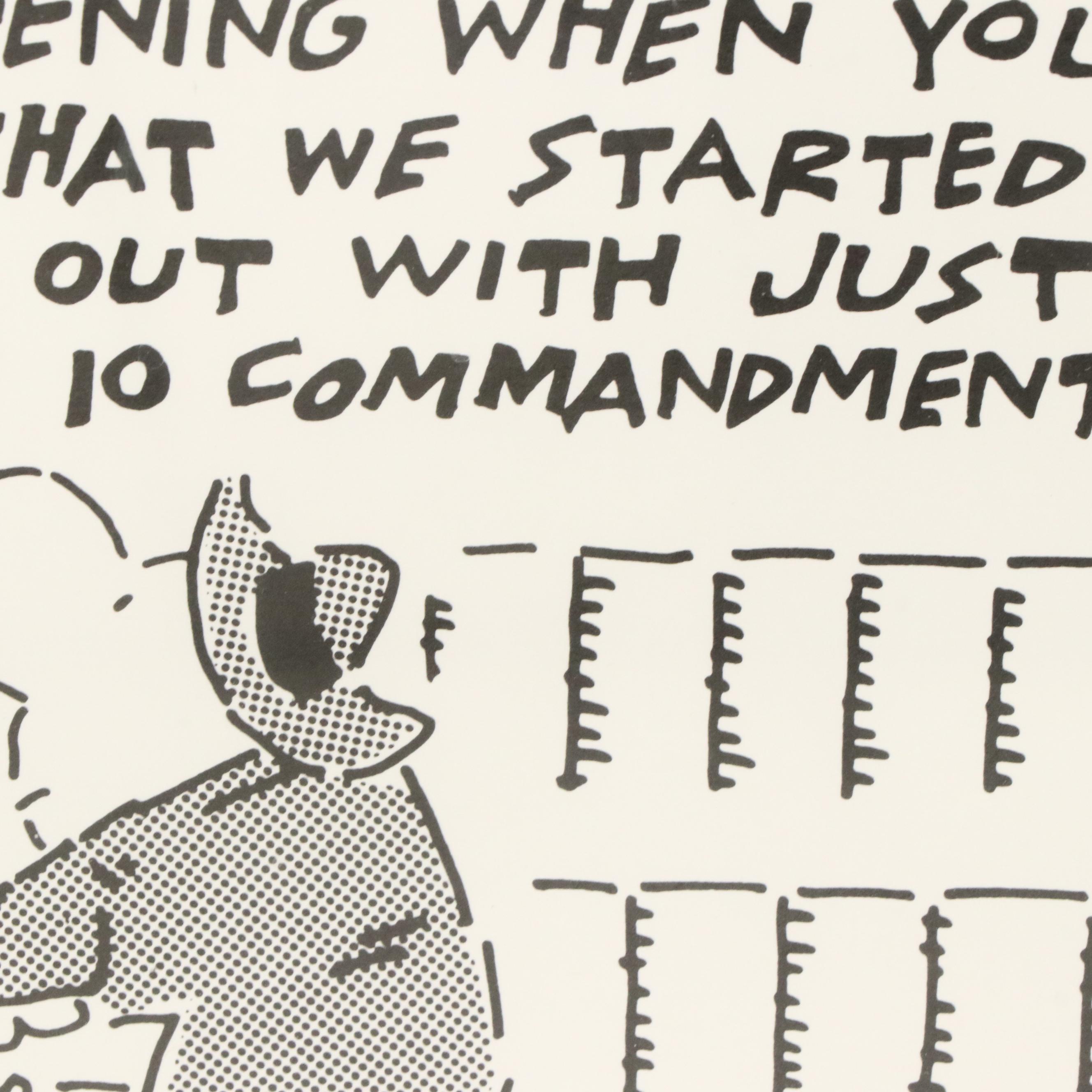 Bob Thaves "Frank & Ernest" and Dik Browne "Hagar the Horrible" Comic Prints