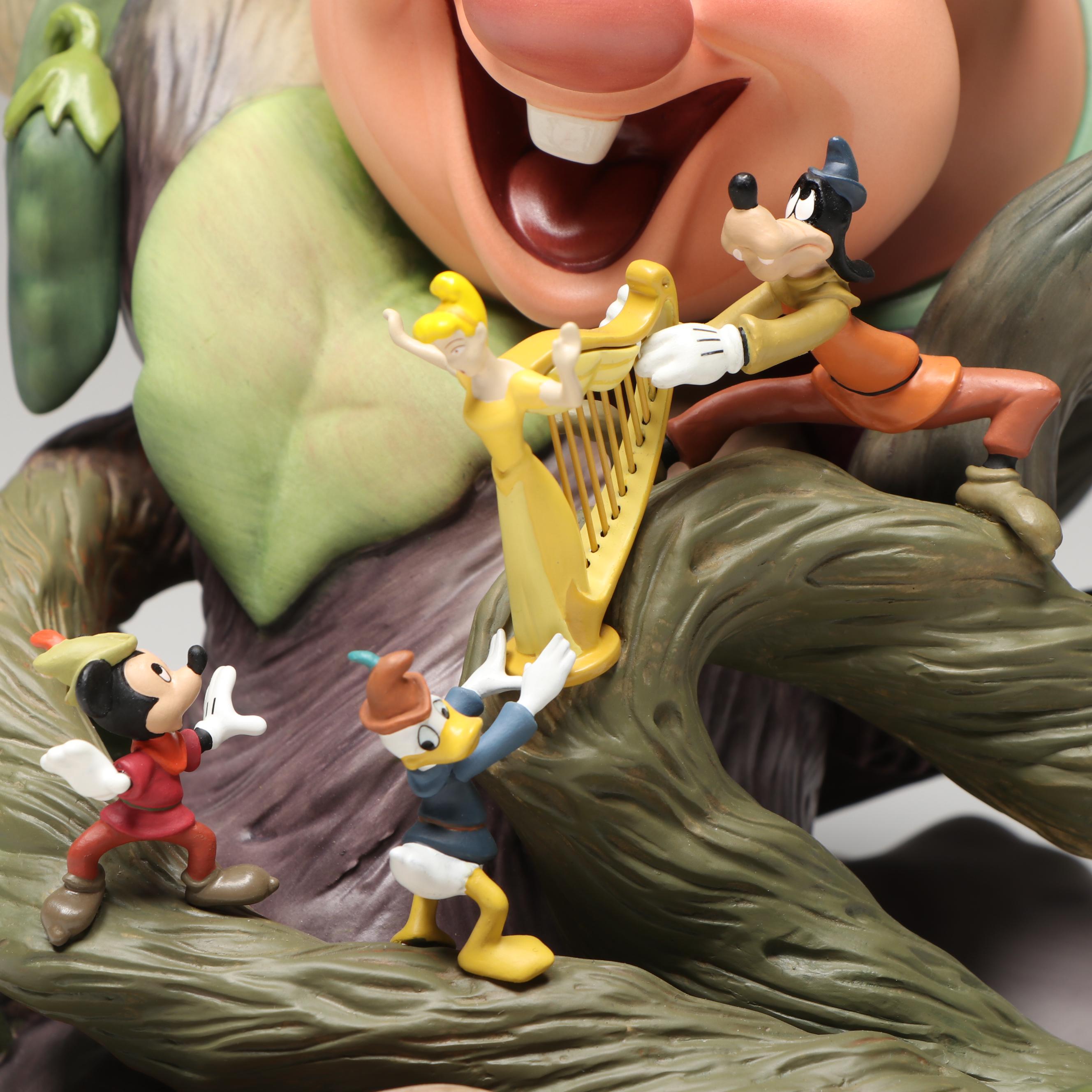 Disney Fun and Fancy Free "Big Trouble" Limited Edition Porcelain Figurine, 2000