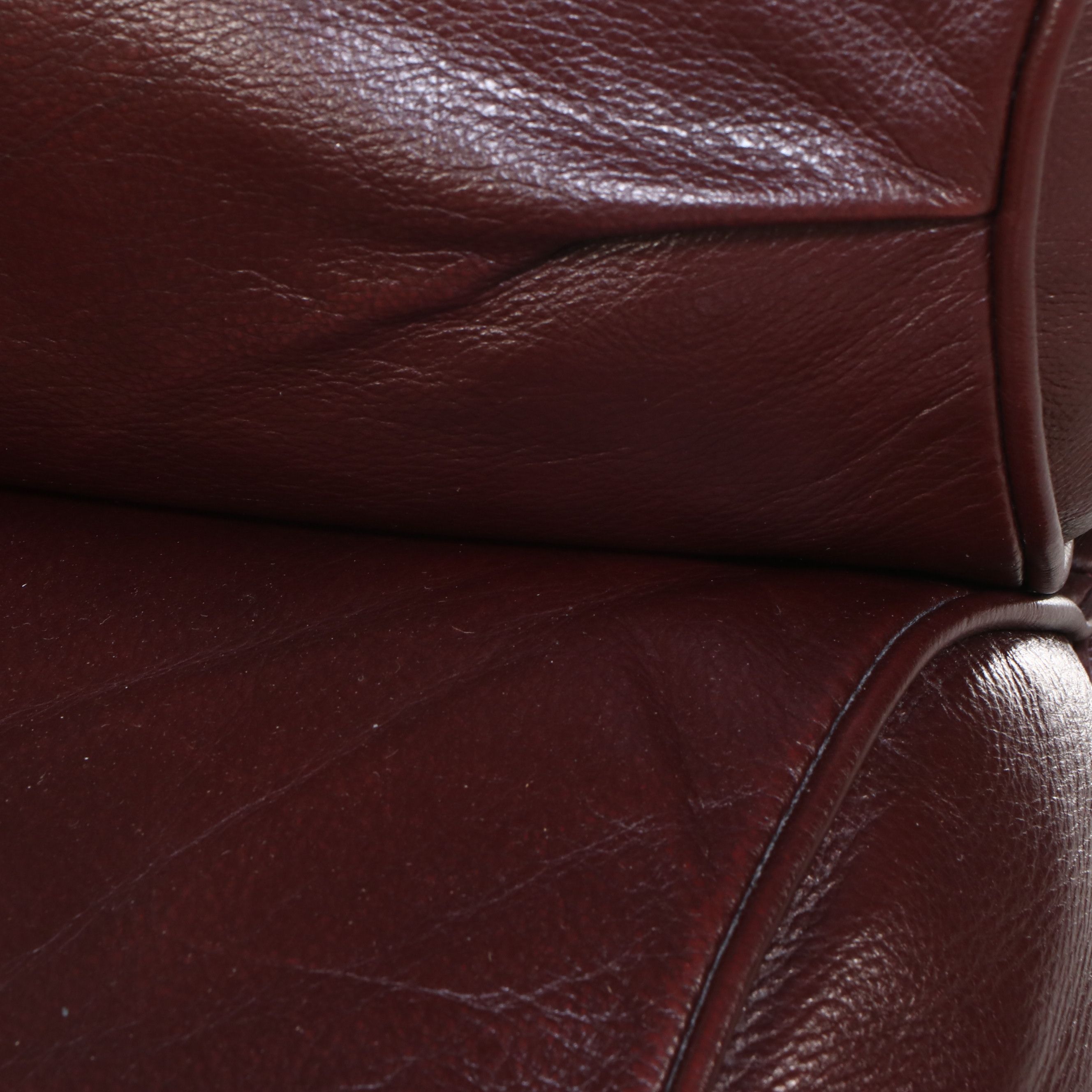 Stickley Arts & Crafts Style Cherry and Leather Recliner