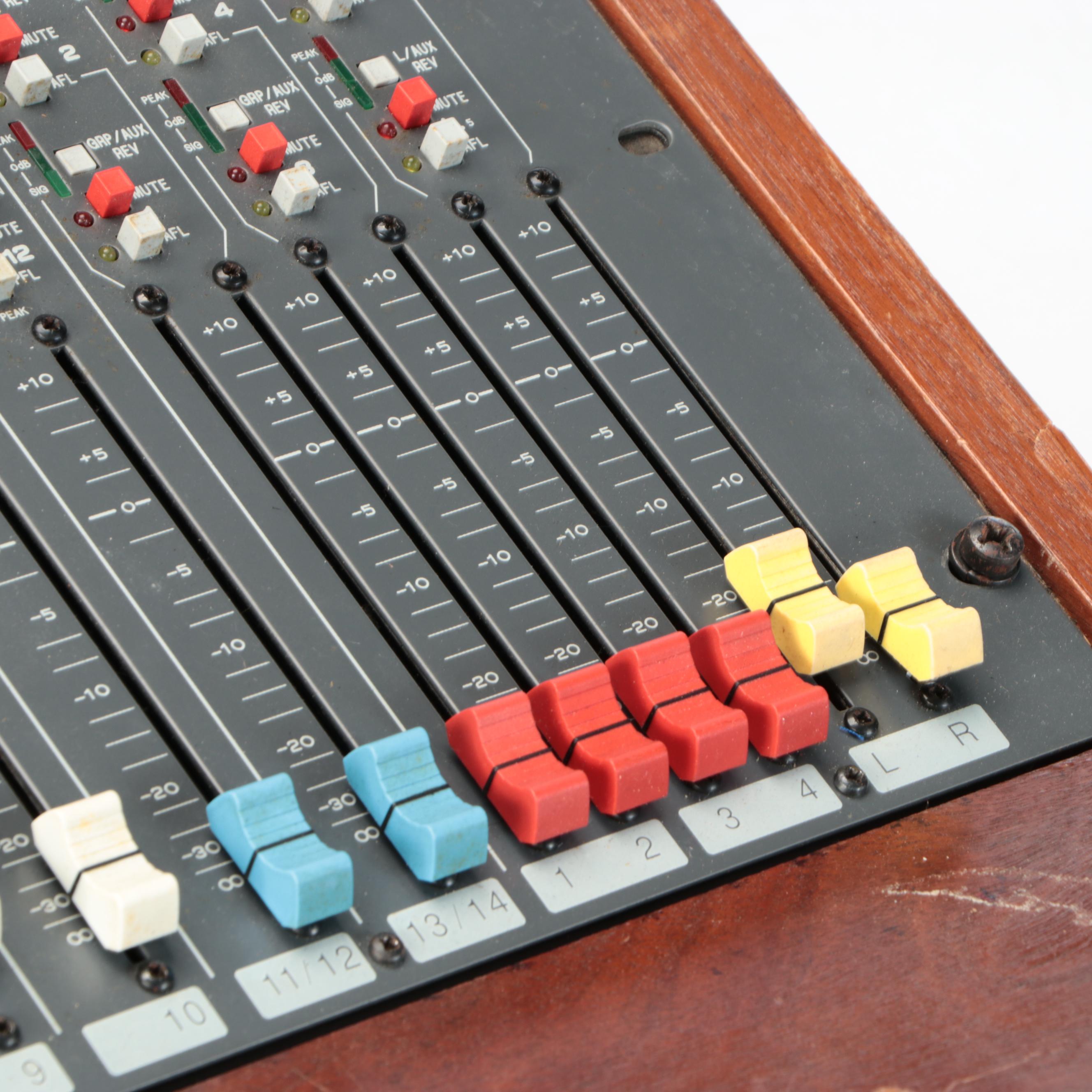 Allen & Heath GL2 Wood Veneer Analog Mixing Console