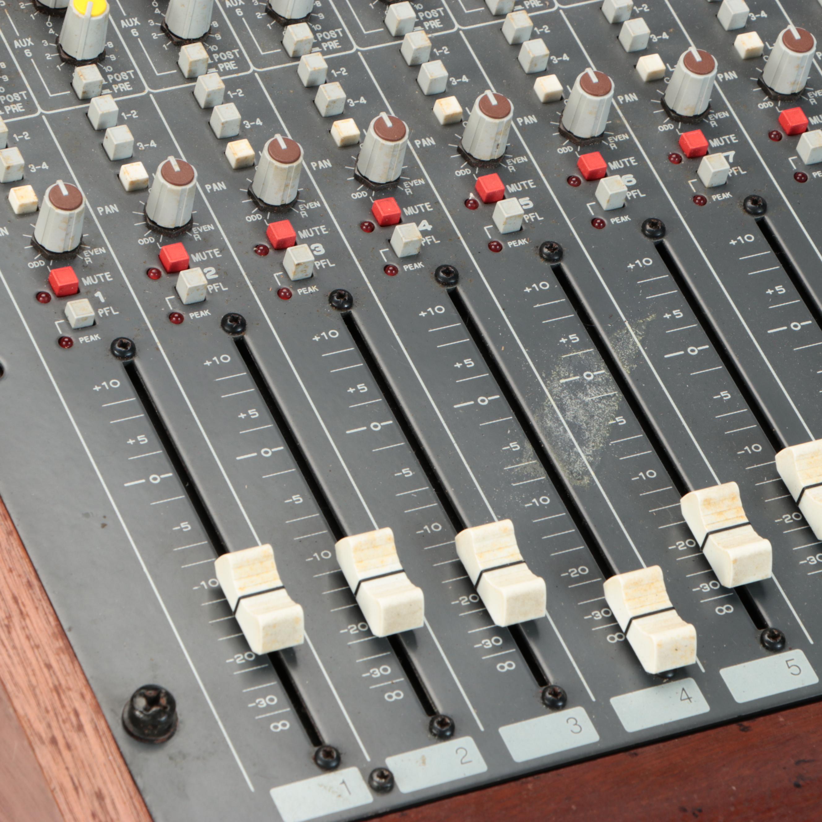 Allen & Heath GL2 Wood Veneer Analog Mixing Console