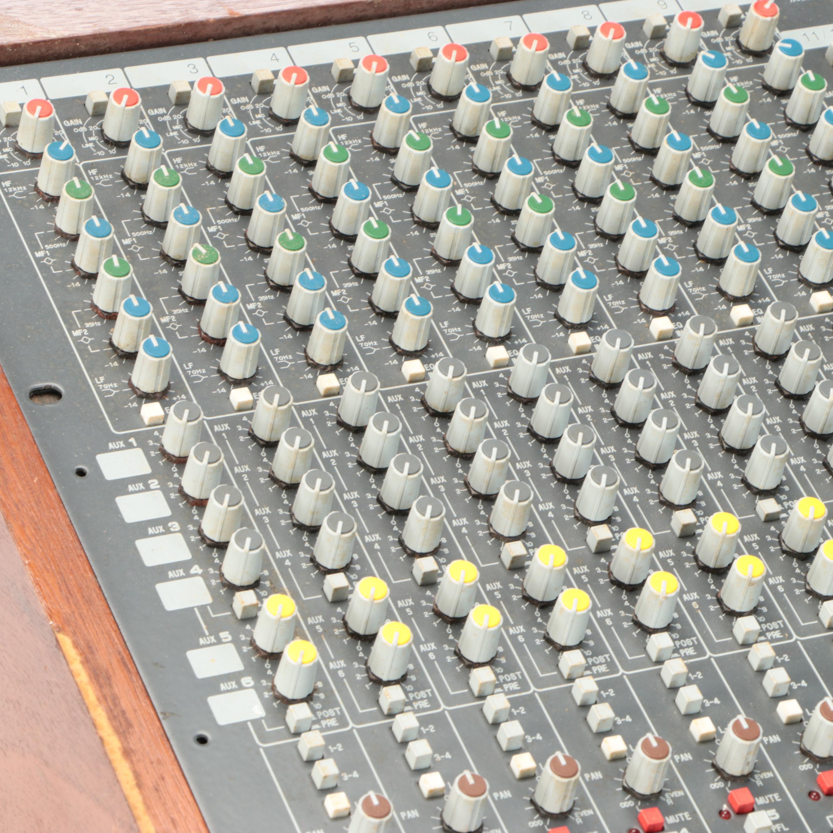 Allen & Heath GL2 Wood Veneer Analog Mixing Console