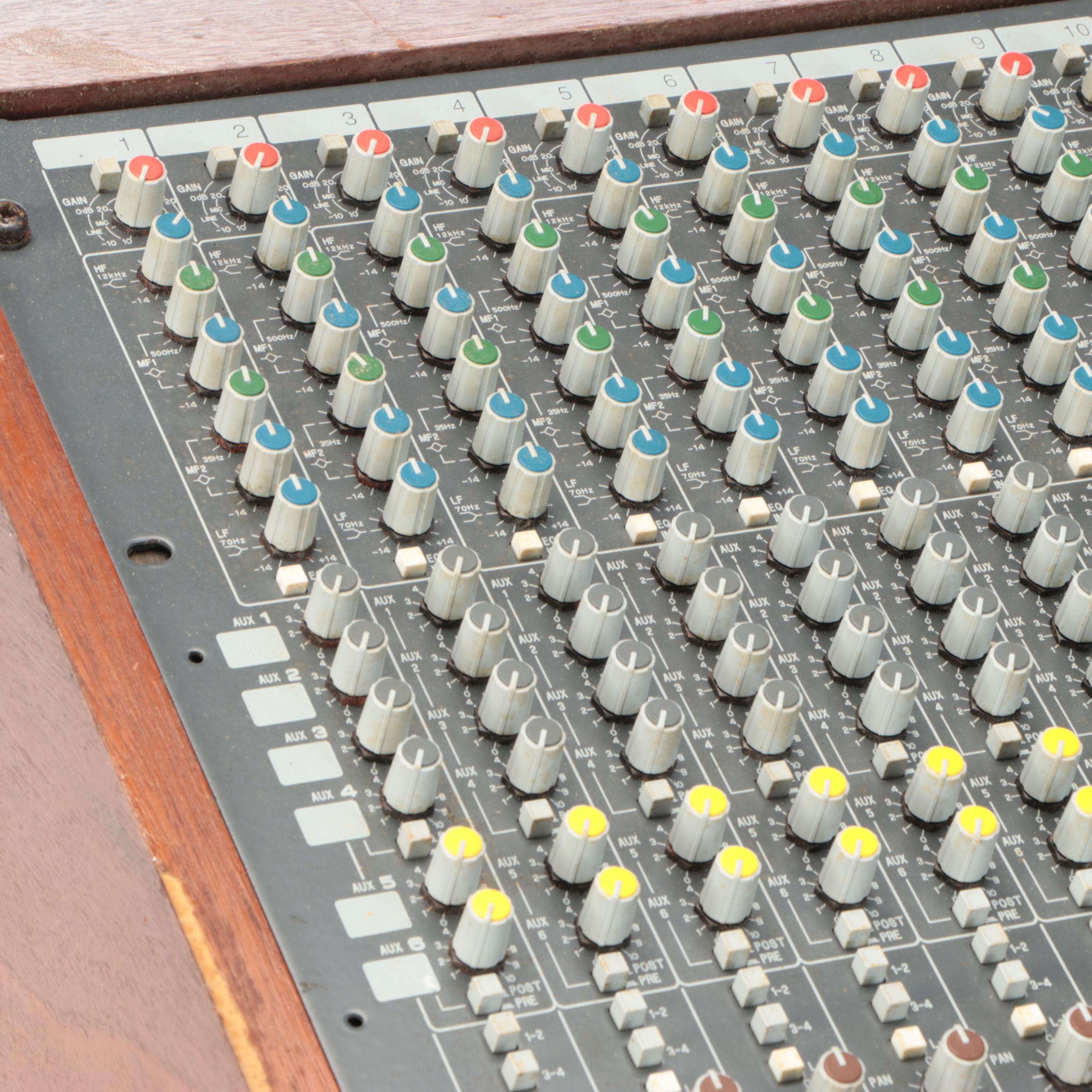 Allen & Heath GL2 Wood Veneer Analog Mixing Console