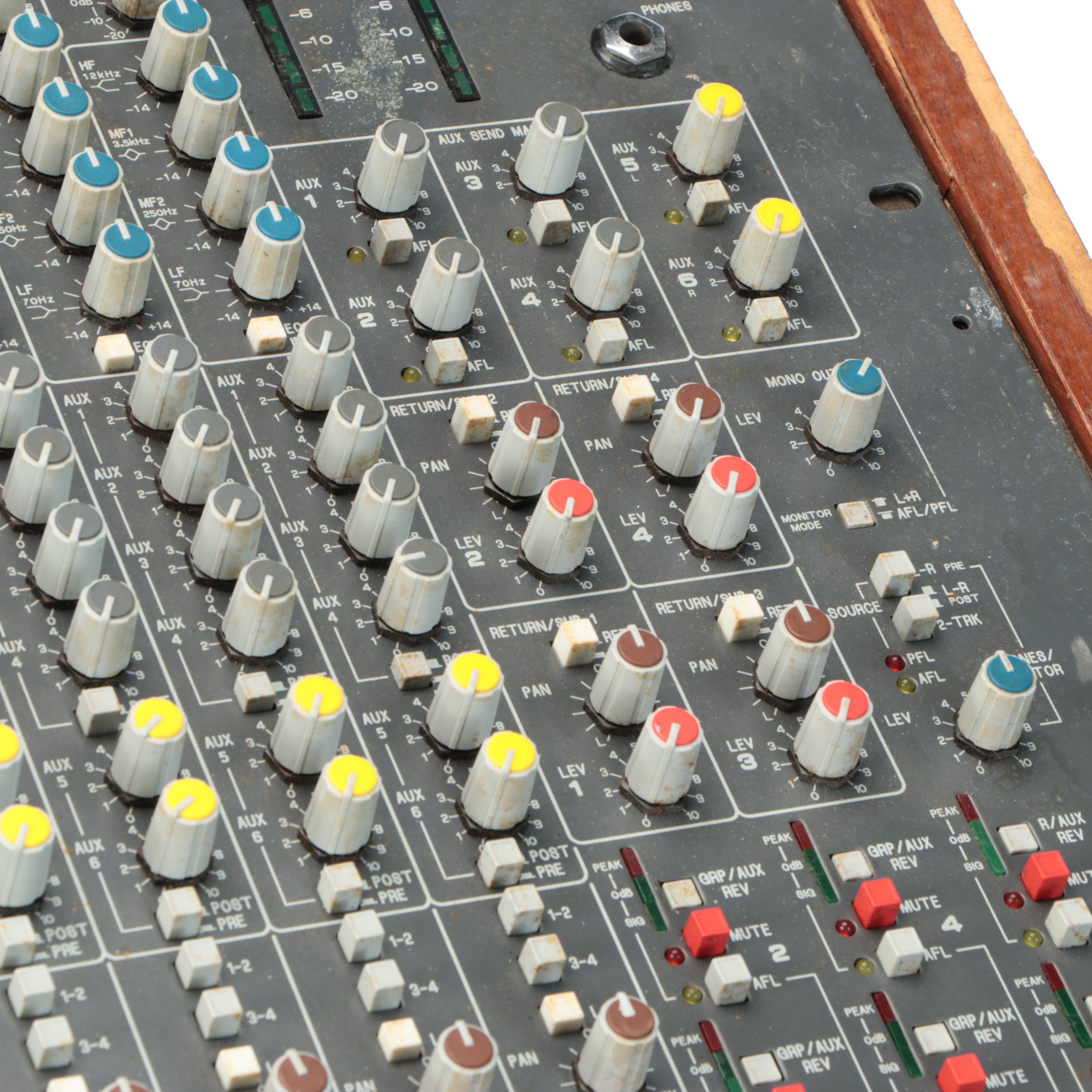 Allen & Heath GL2 Wood Veneer Analog Mixing Console