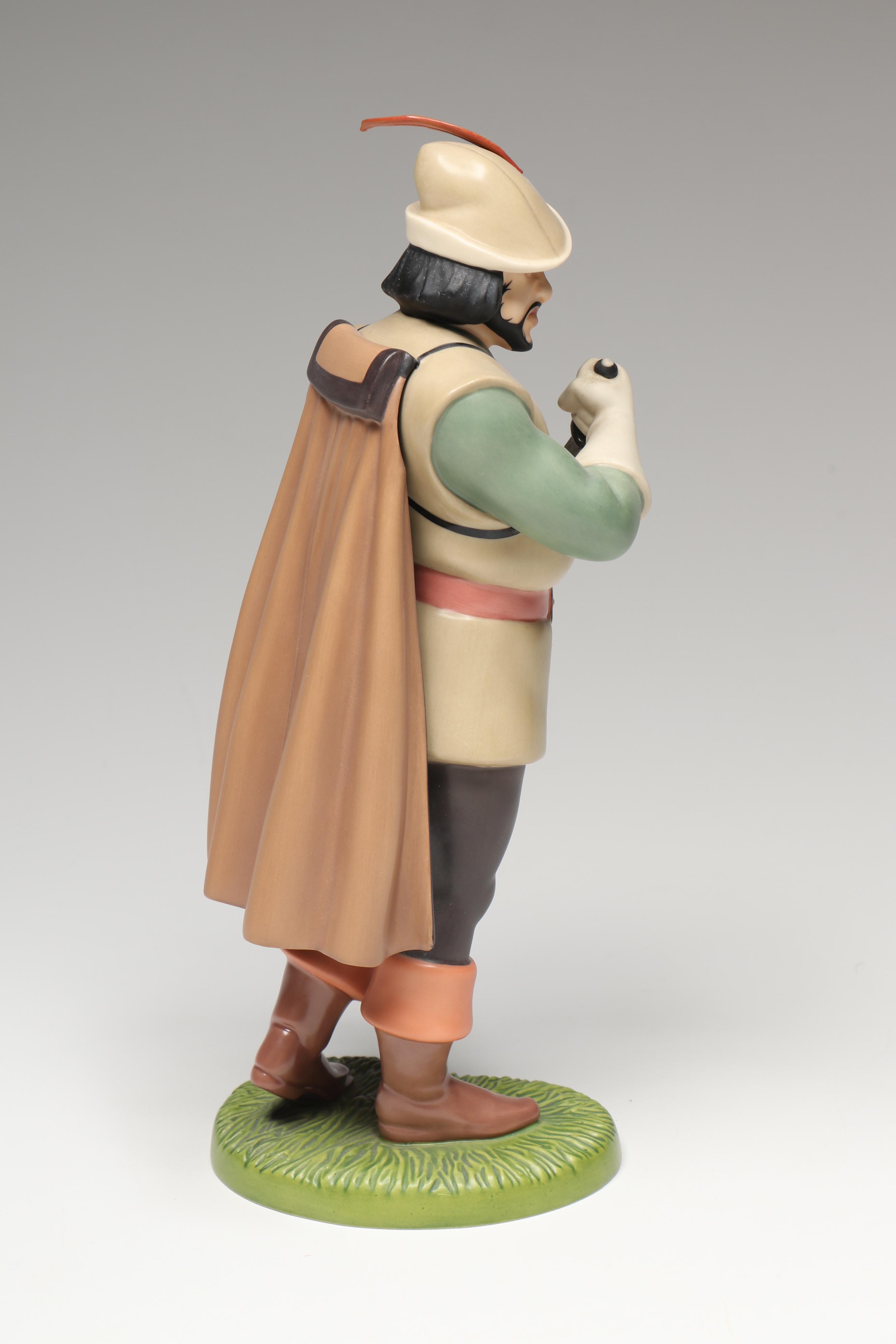 Disney Snow White "Deadly Intent" and "Ticklish Turtle" Porcelain Figurines