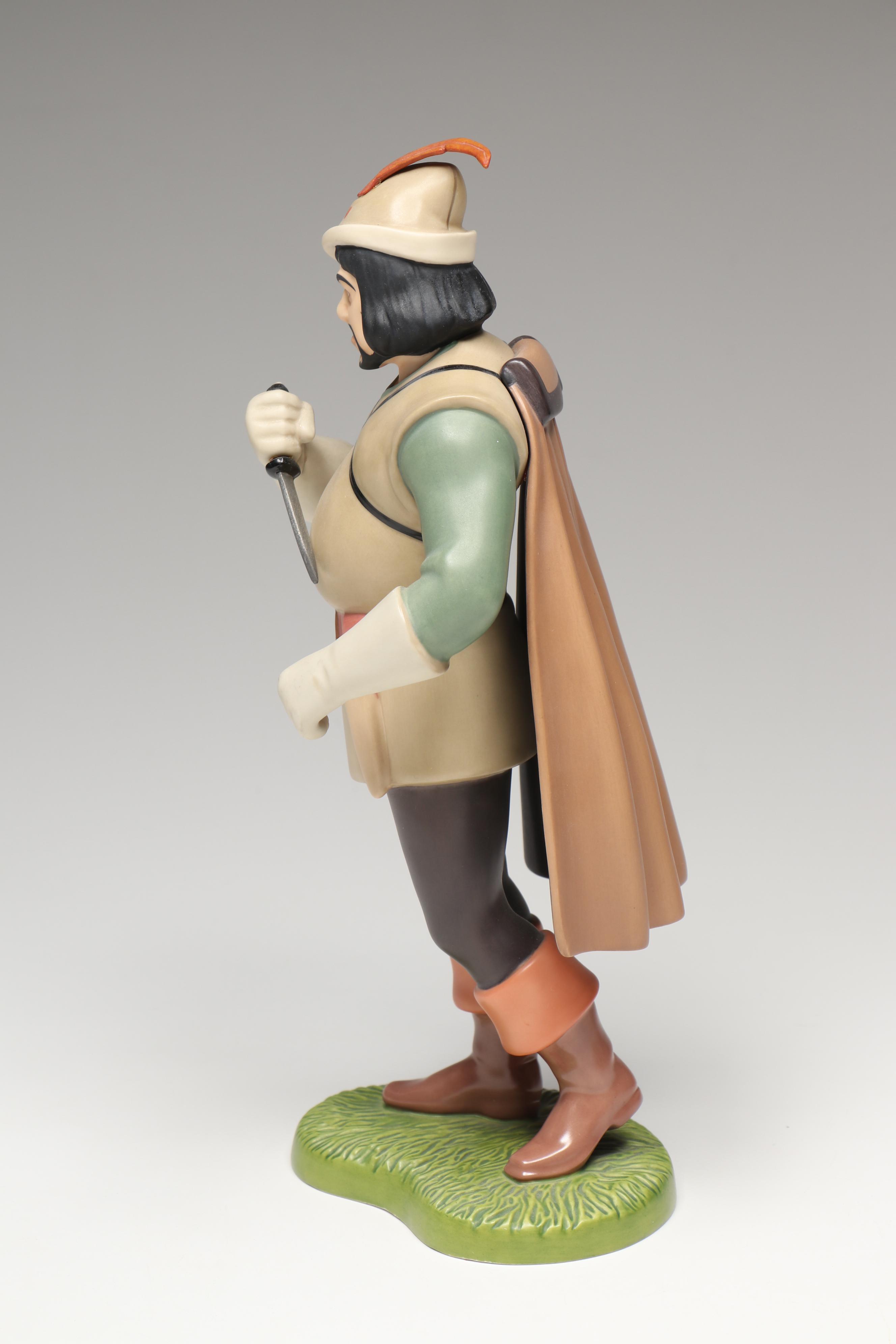 Disney Snow White "Deadly Intent" and "Ticklish Turtle" Porcelain Figurines