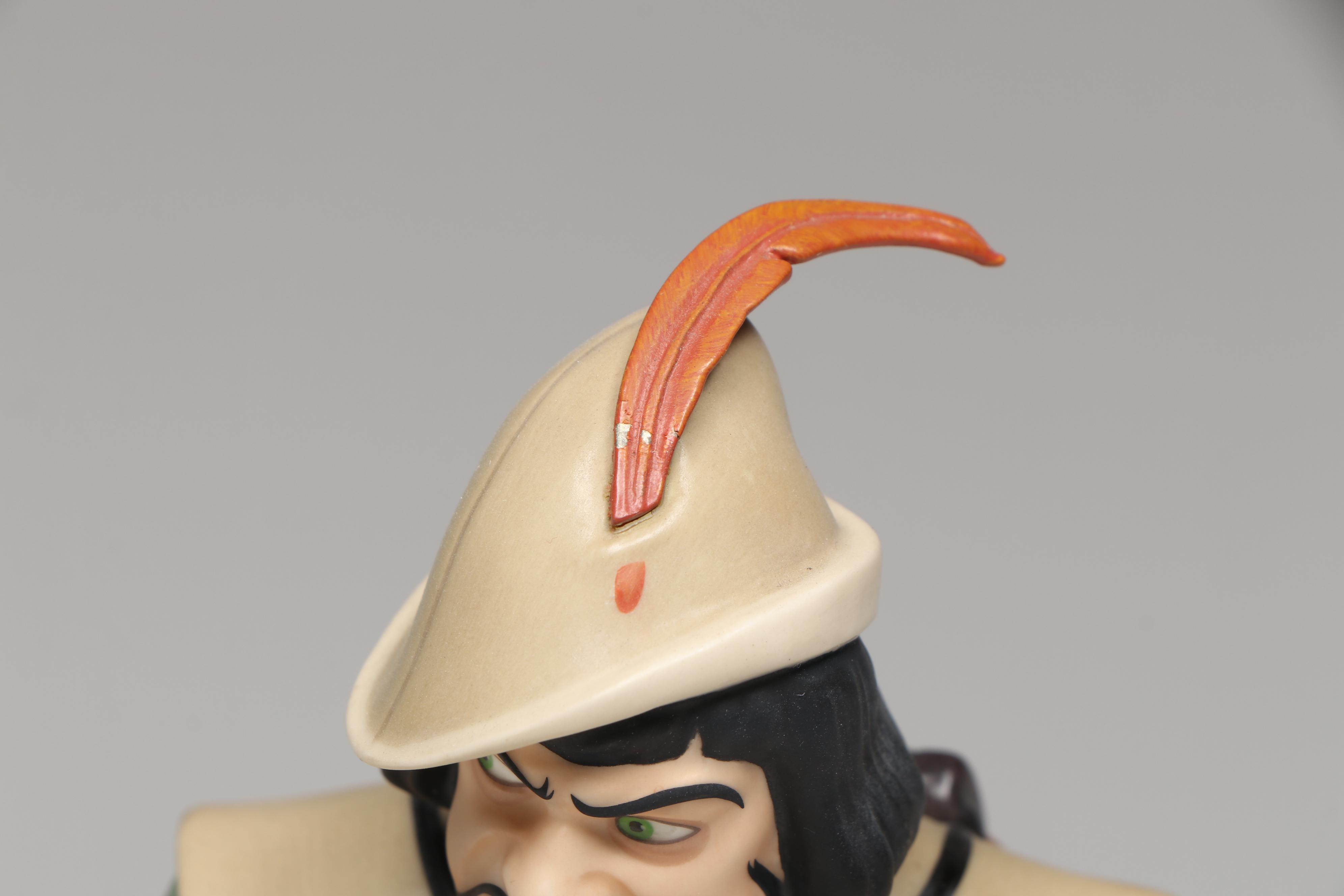 Disney Snow White "Deadly Intent" and "Ticklish Turtle" Porcelain Figurines