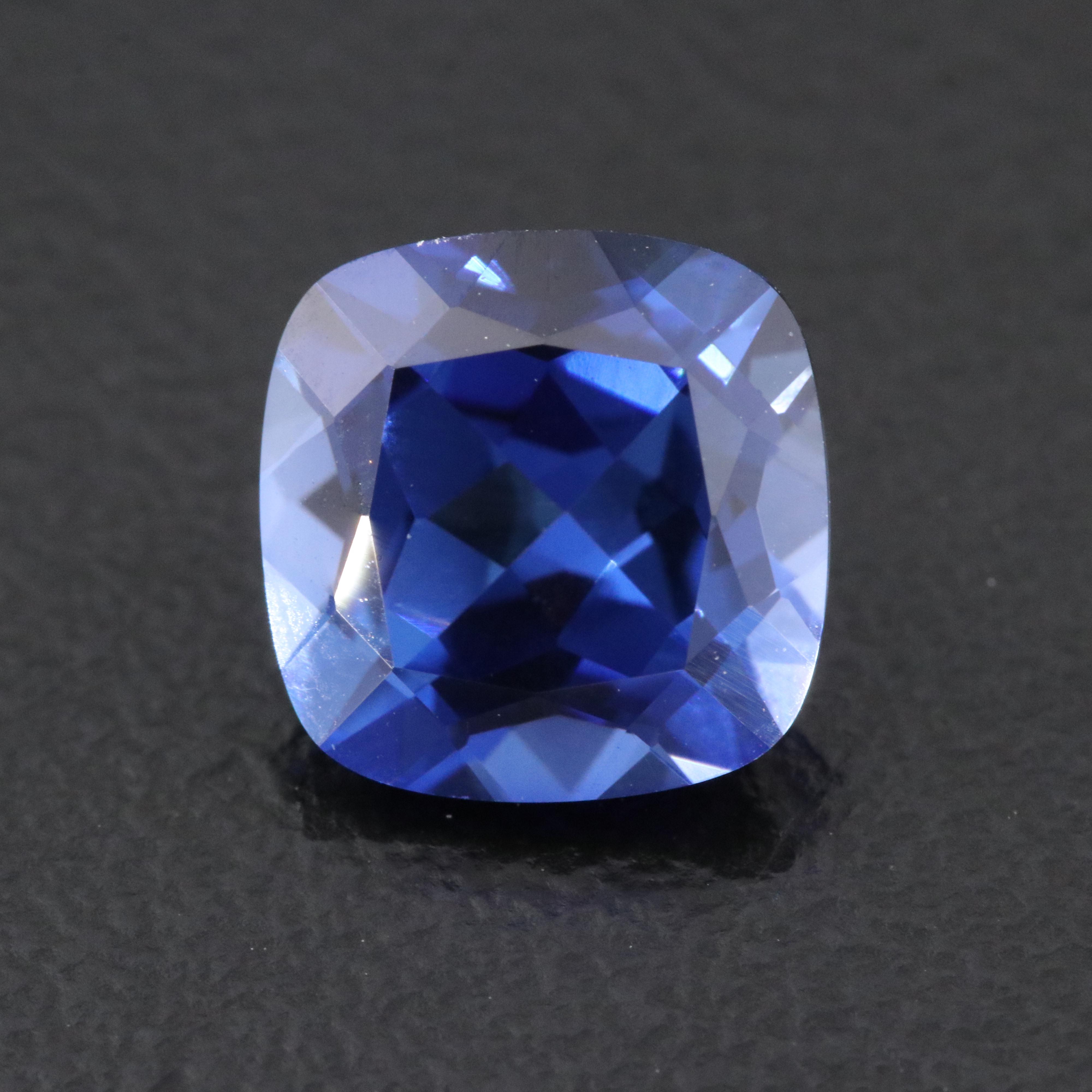 Loose 2.95 CT Lab Grown Sapphire