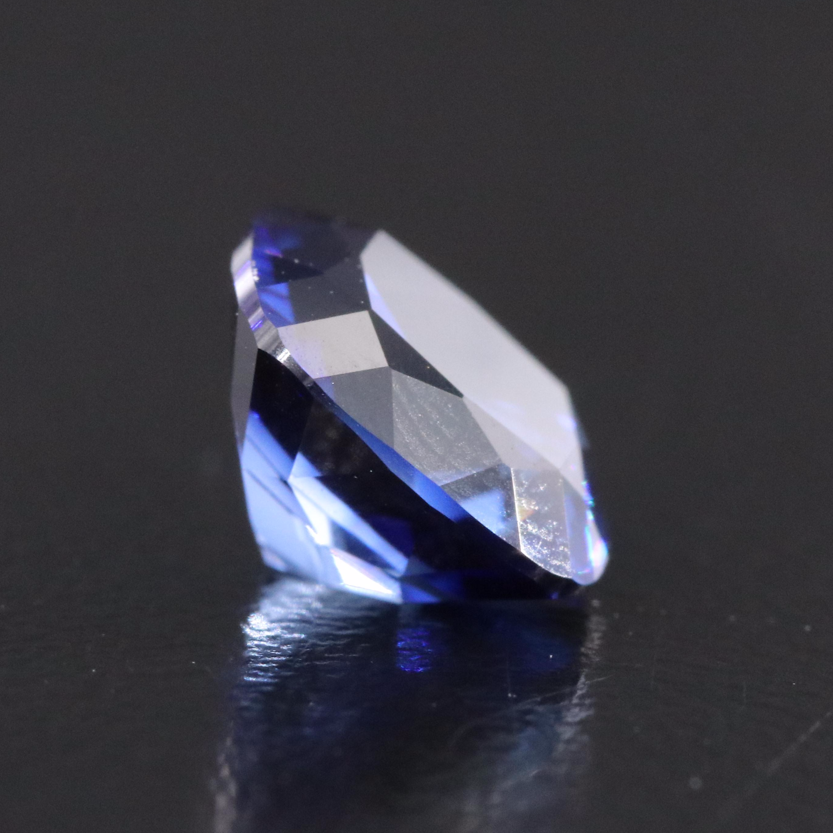 Loose 2.95 CT Lab Grown Sapphire