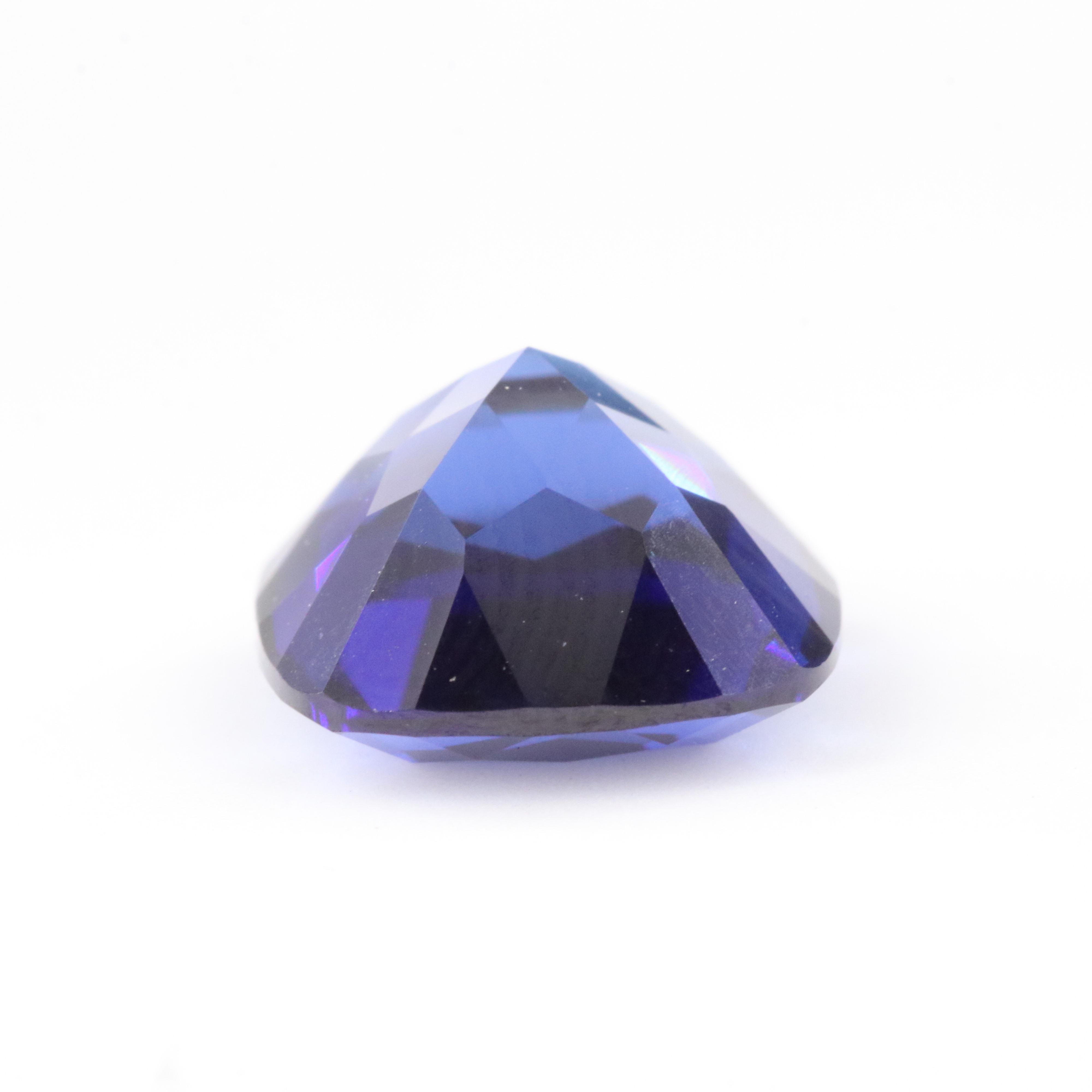 Loose 2.95 CT Lab Grown Sapphire