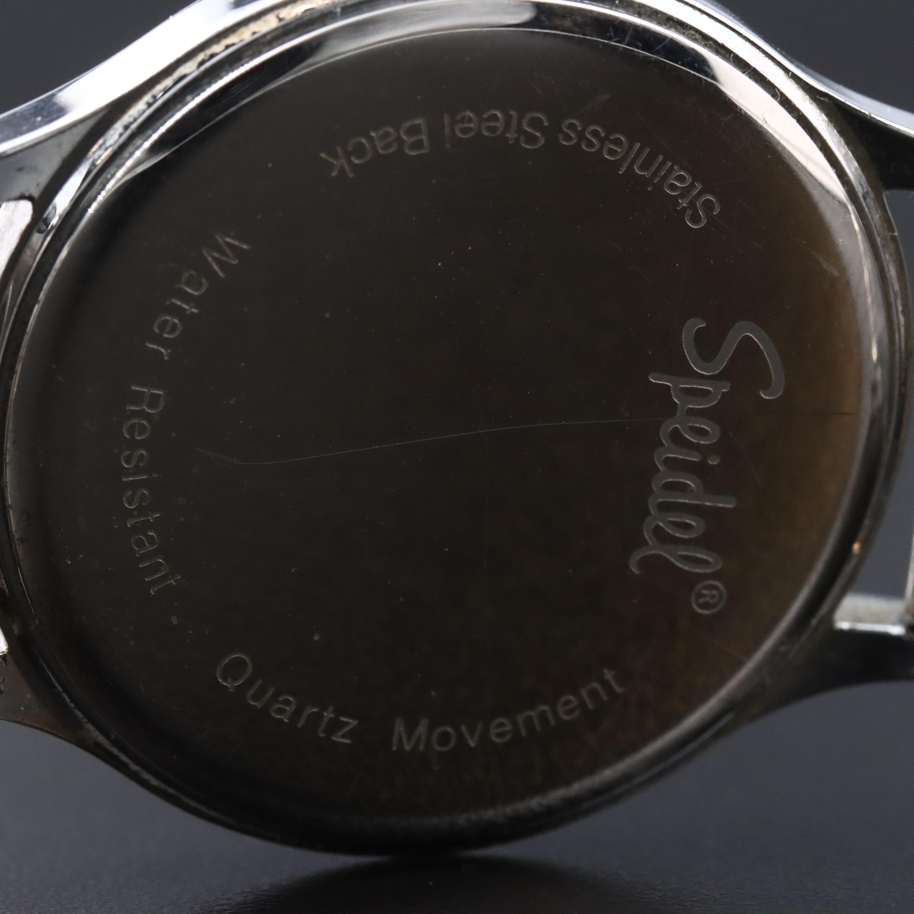 Speidel Watch with Artist Signed Sterling and Turquoise Cuffs