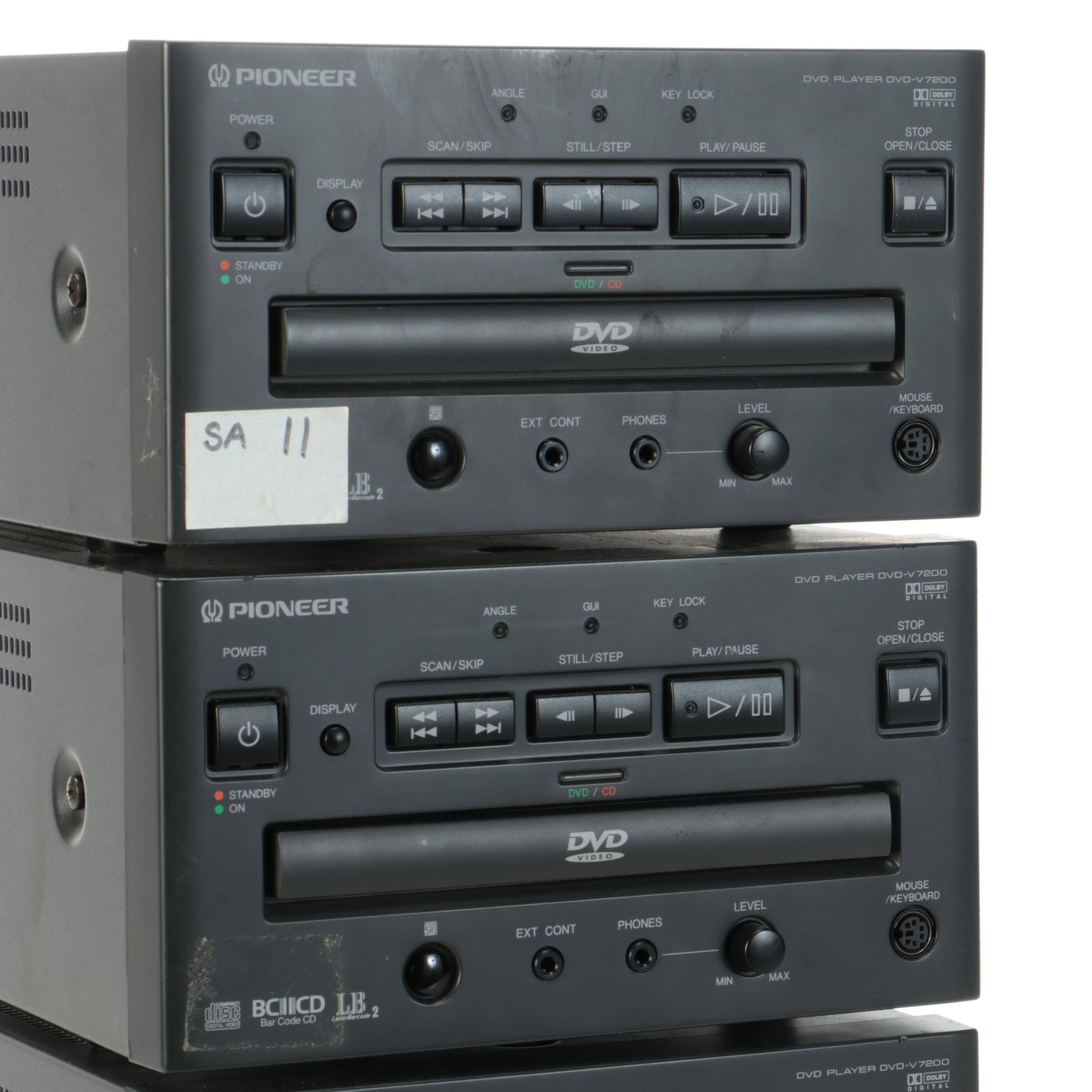 Pioneer V7200D Industrial DVD Players