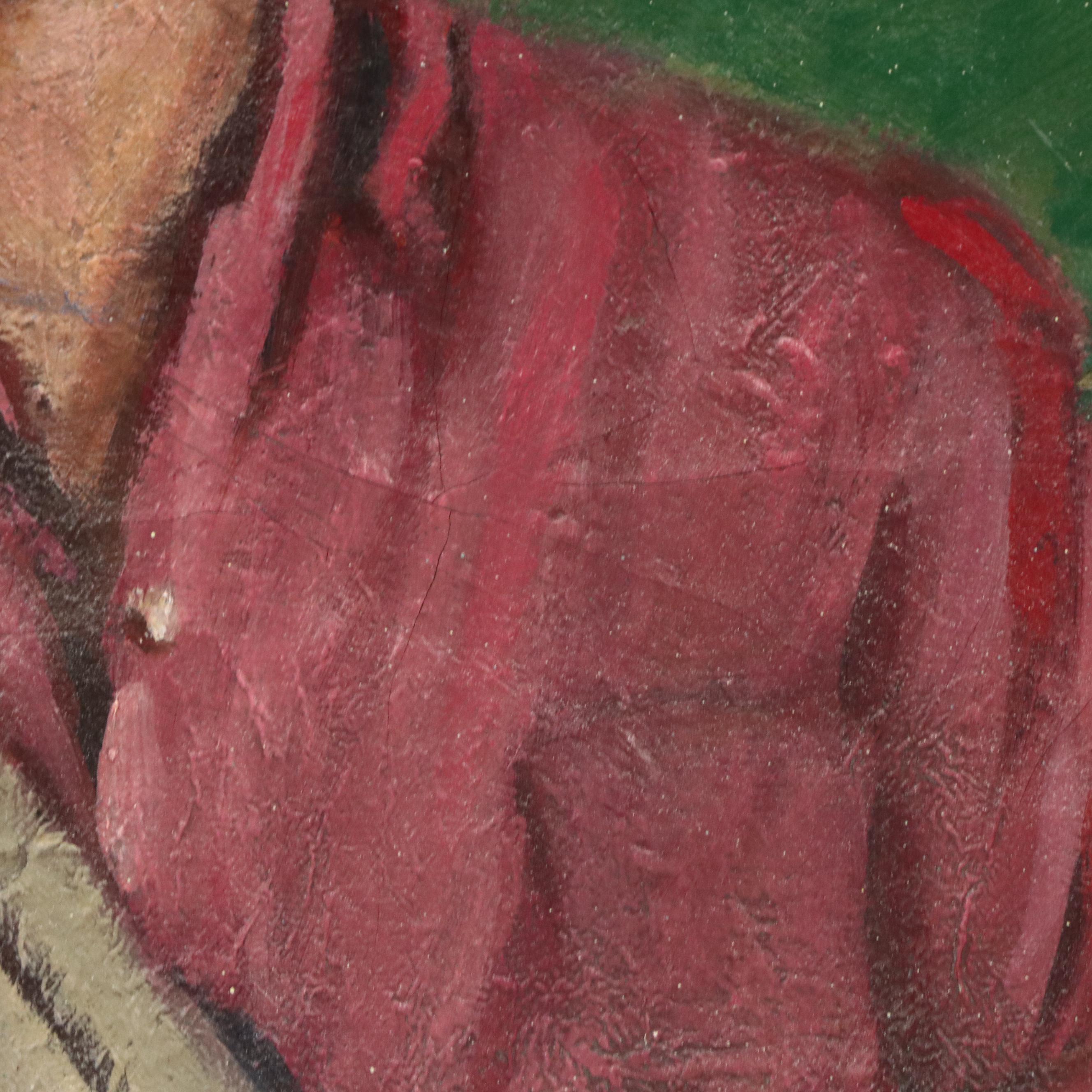 Portrait of Boy Oil Painting, 1939