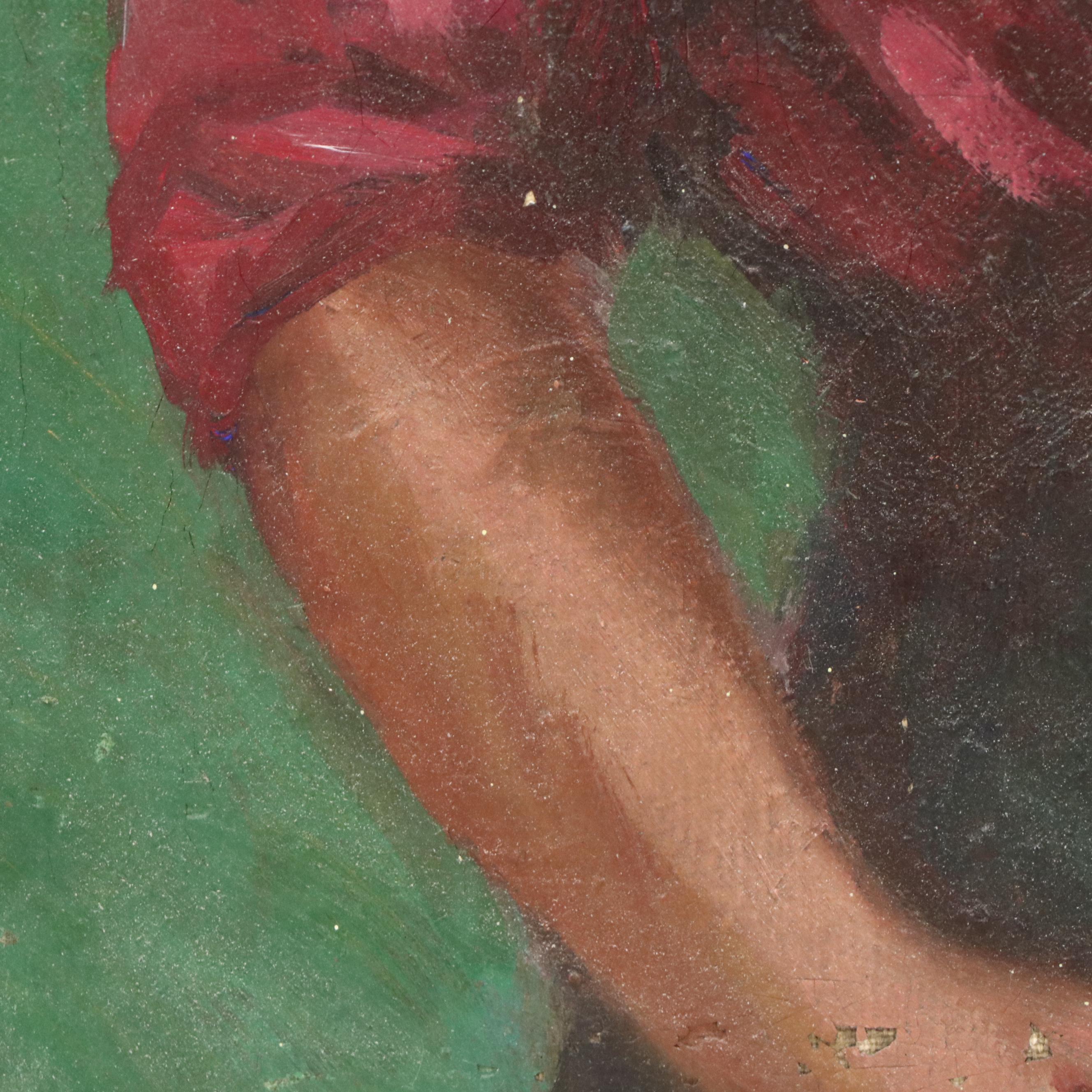 Portrait of Boy Oil Painting, 1939