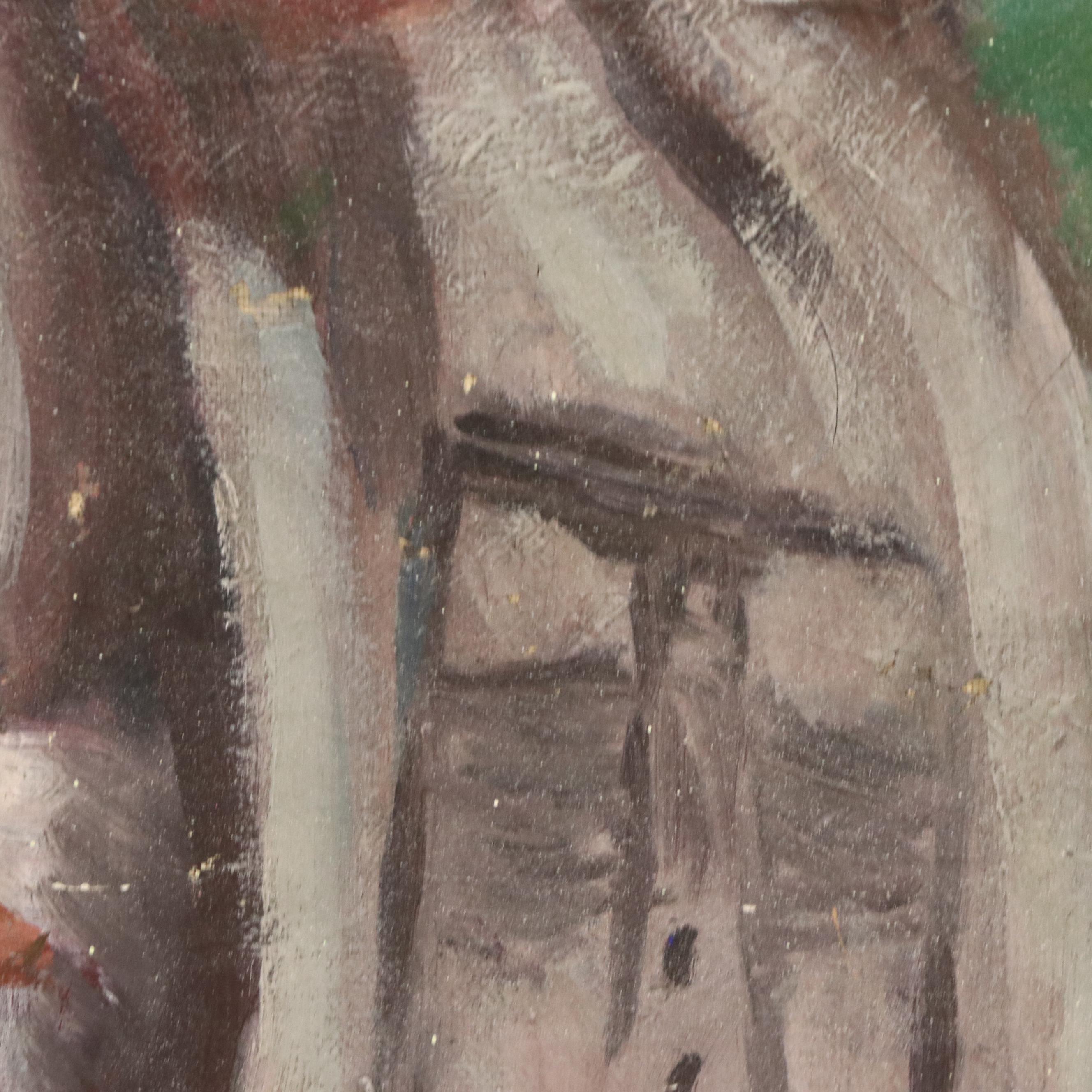 Portrait of Boy Oil Painting, 1939