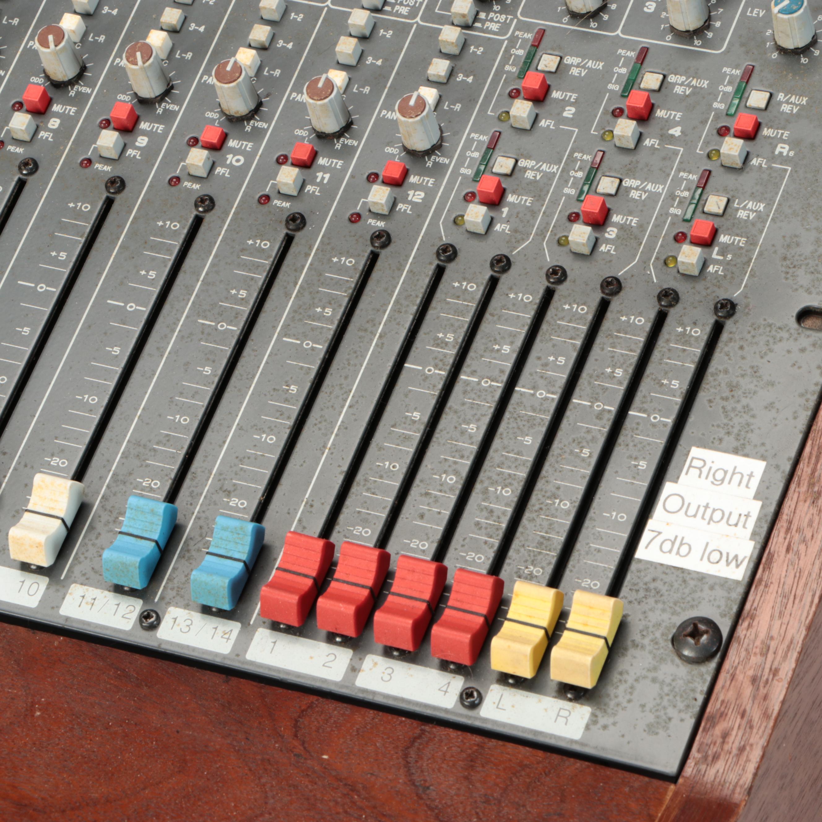 Allen & Heath GL2 Wood Veneer Analog Mixing Console