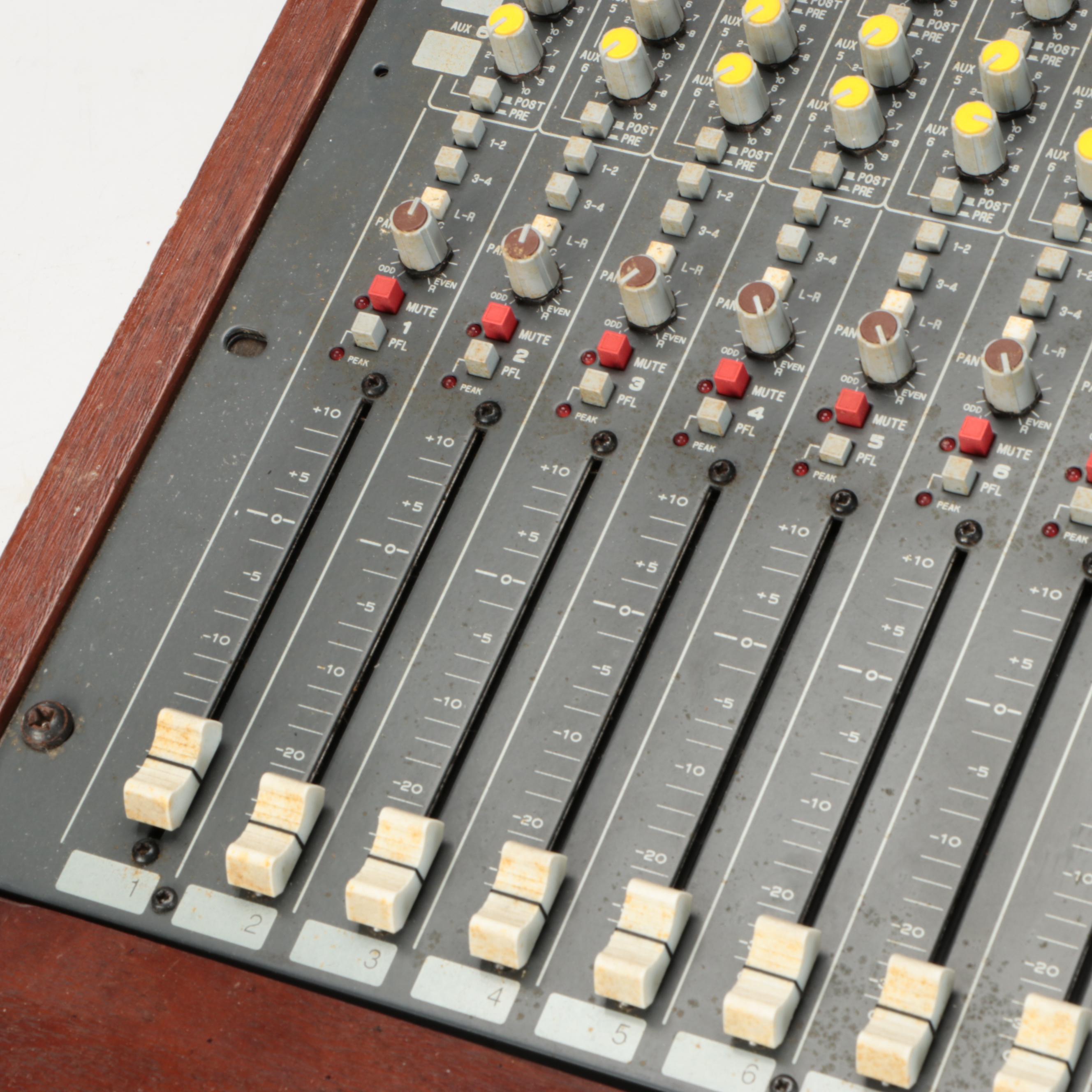 Allen & Heath GL2 Wood Veneer Analog Mixing Console