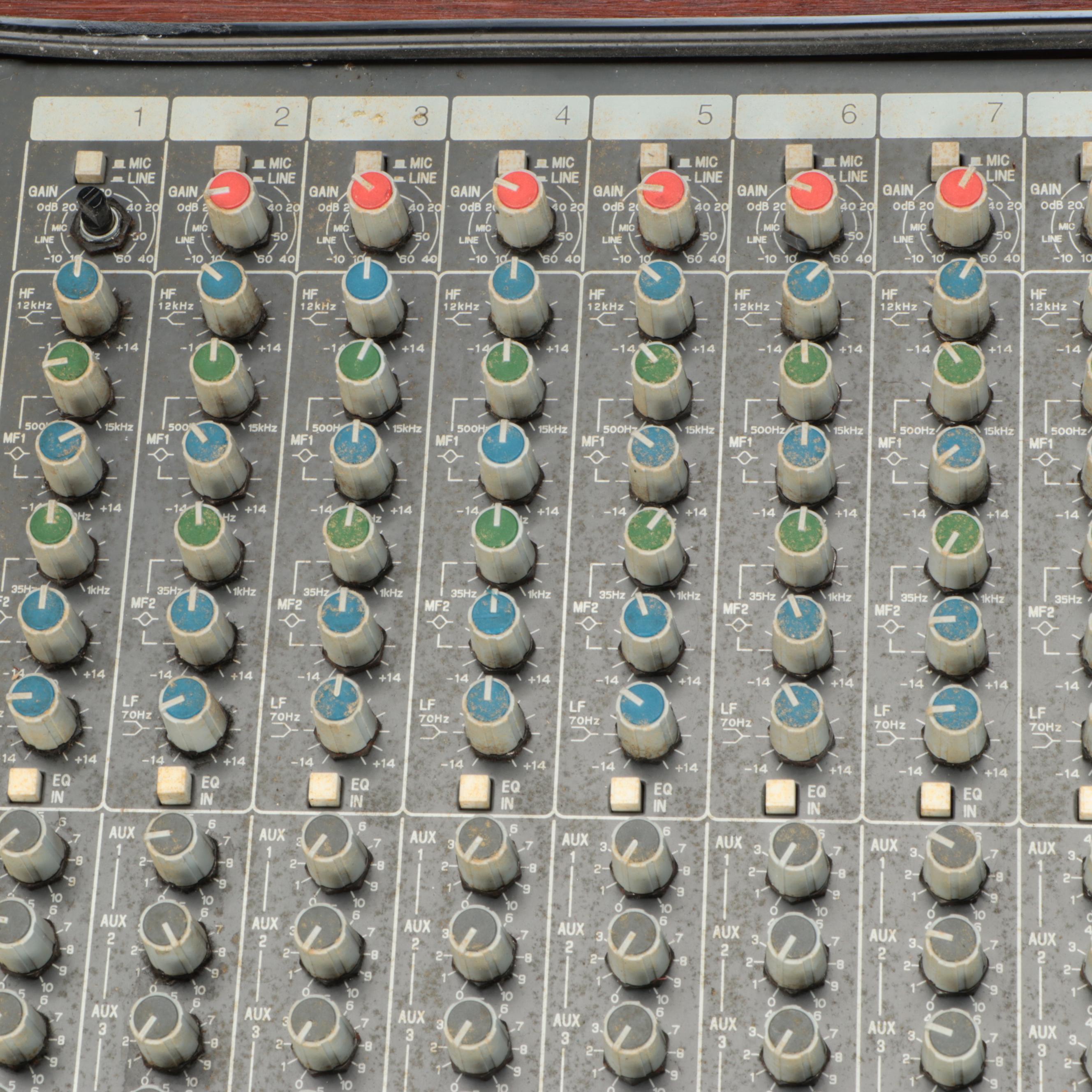 Allen & Heath GL2 Wood Veneer Analog Mixing Console