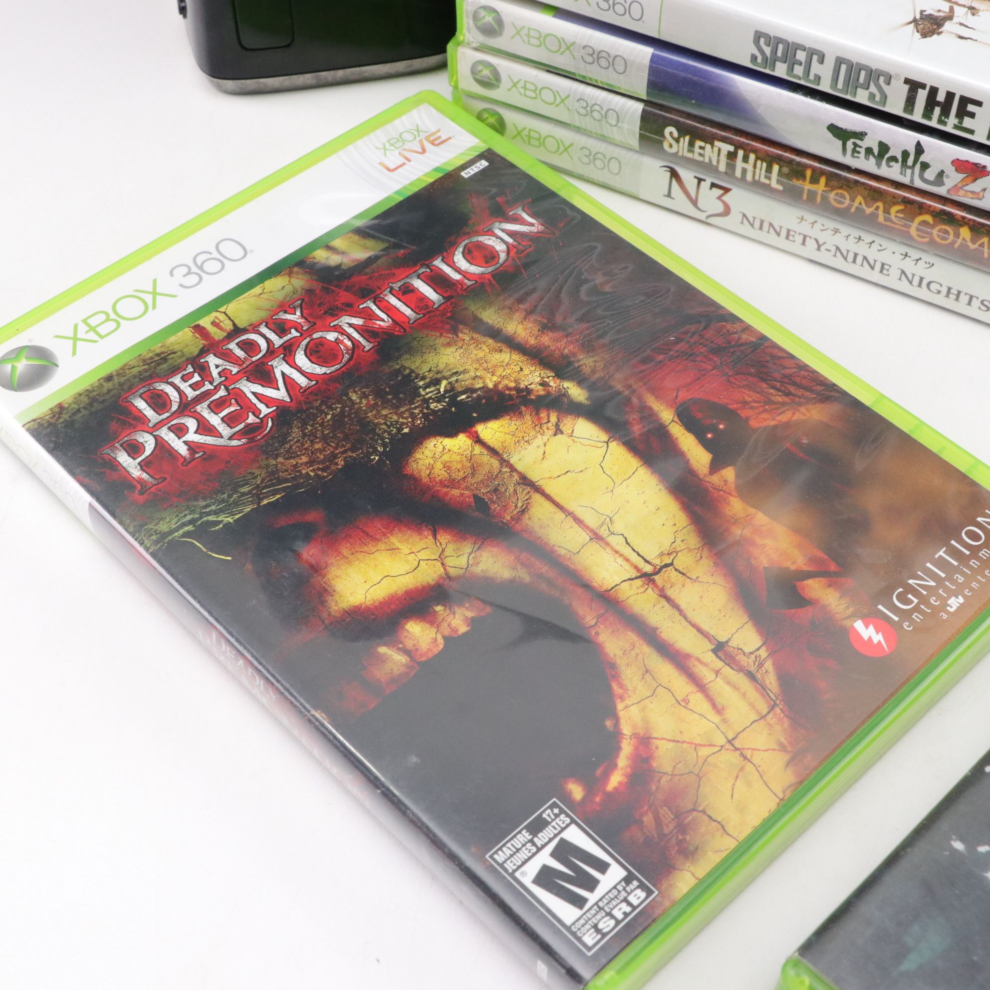 Microsoft XBOX 360 S Console & Game Collection