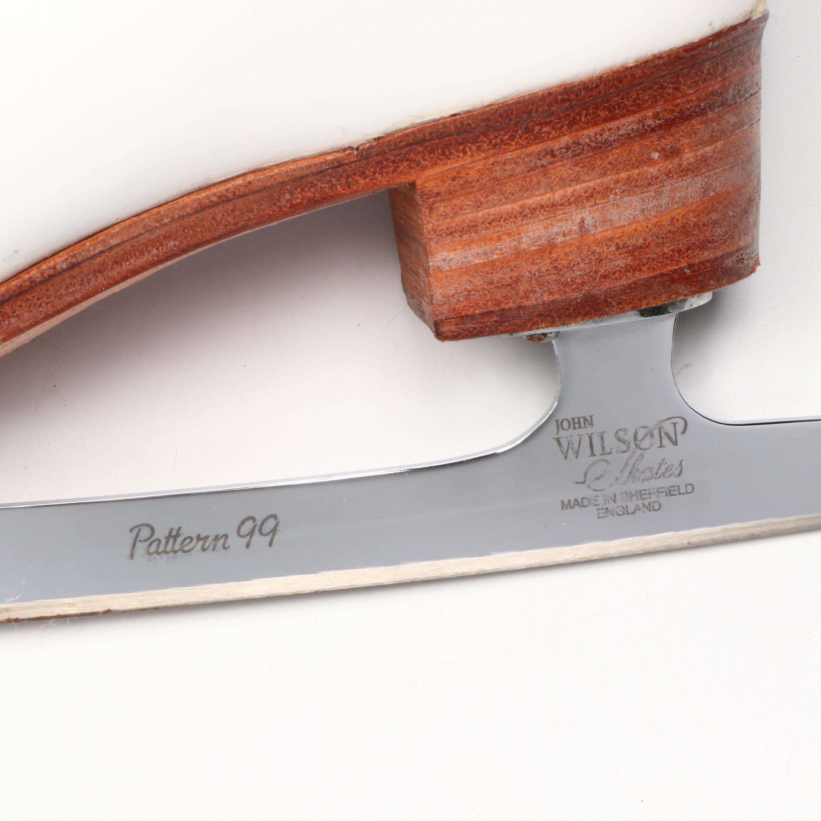 Klingbeil Figure Skating Boots with John Wilson Pattern 99 Blades