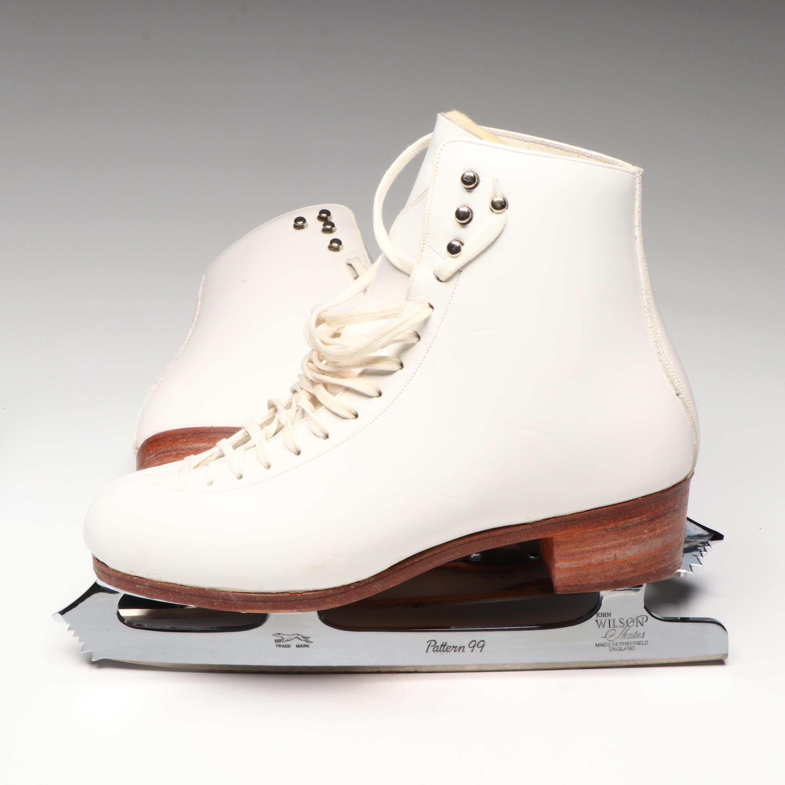 Klingbeil Figure Skating Boots with John Wilson Pattern 99 Blades